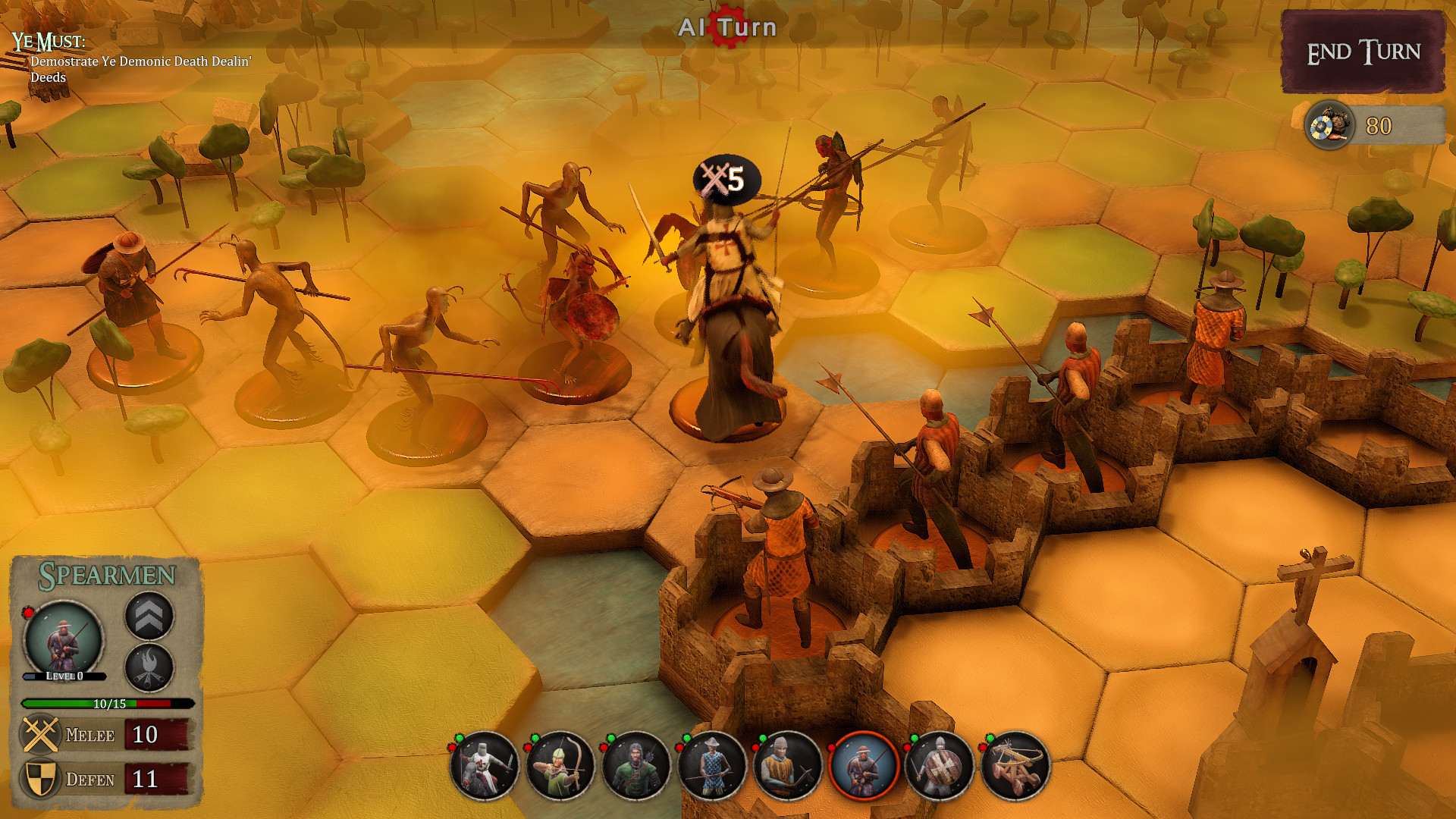 To Battle!: Hell's Crusade screenshot 1