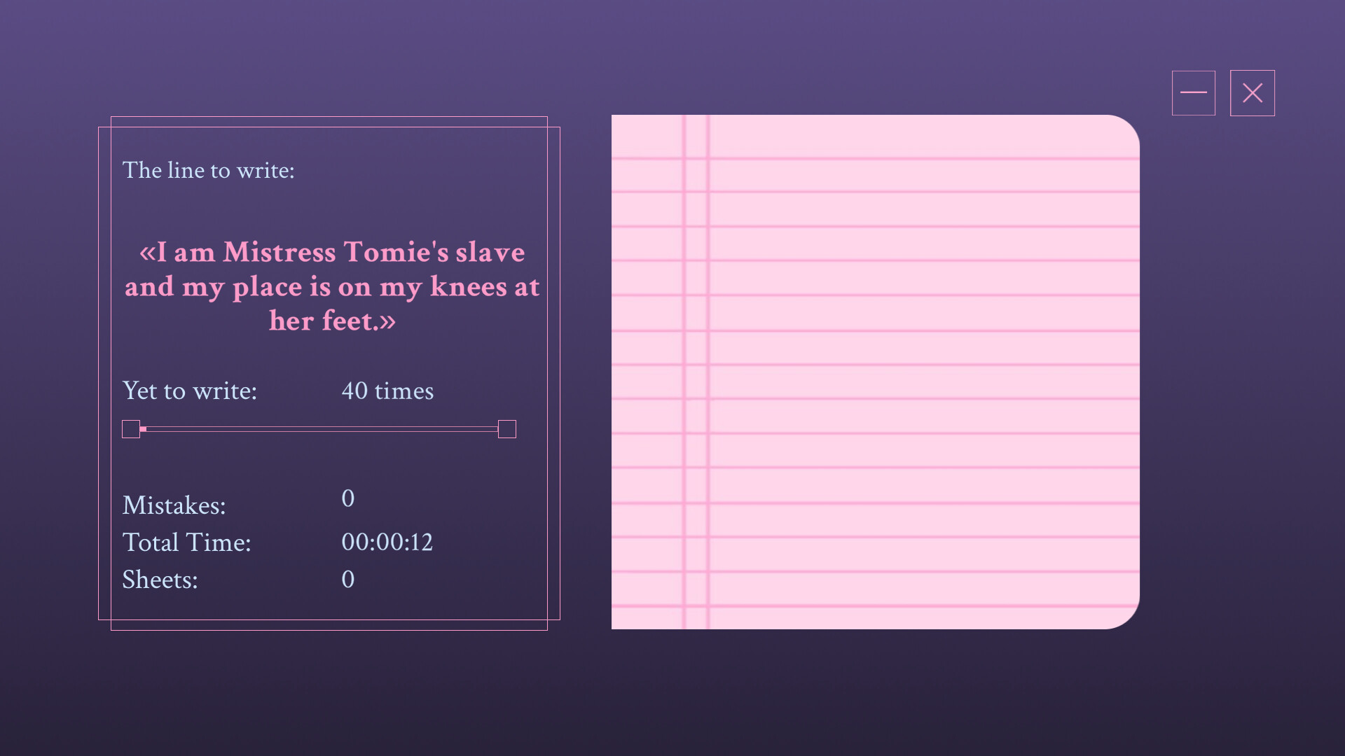 Femdom Lines screenshot 4