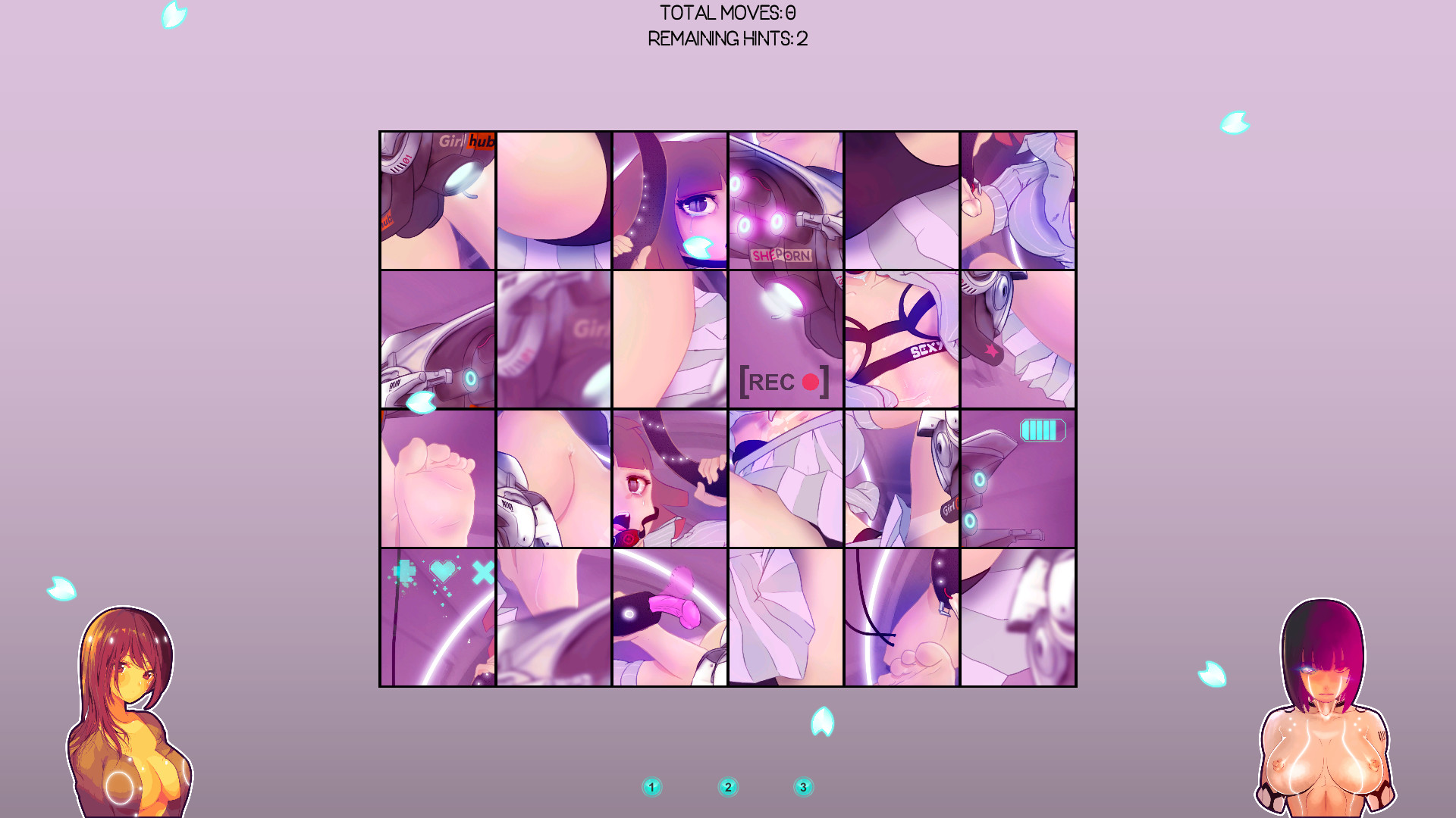 Hentai Girl Puzzle SCI-FI screenshot 3