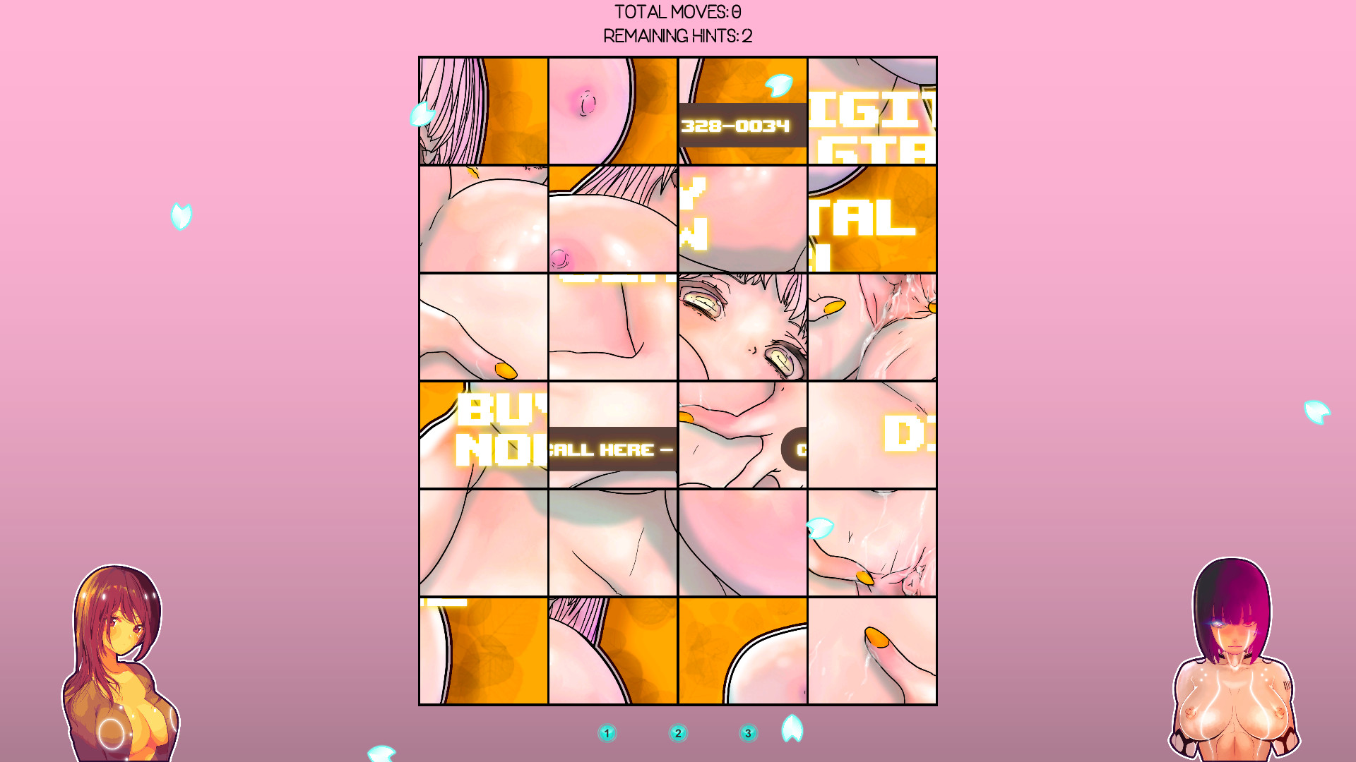 Hentai Girl Puzzle SCI-FI screenshot 1