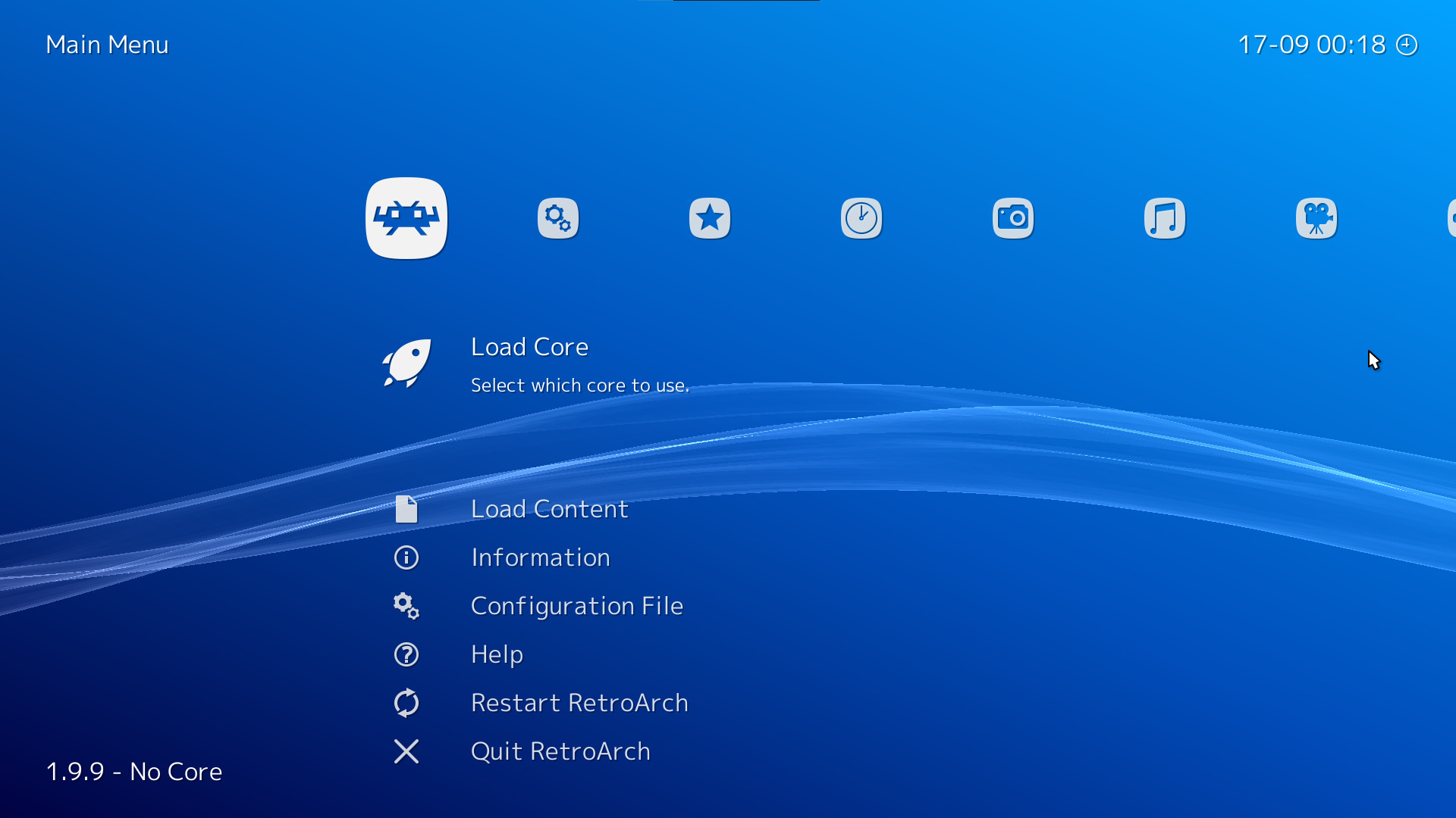 RetroArch screenshot 5
