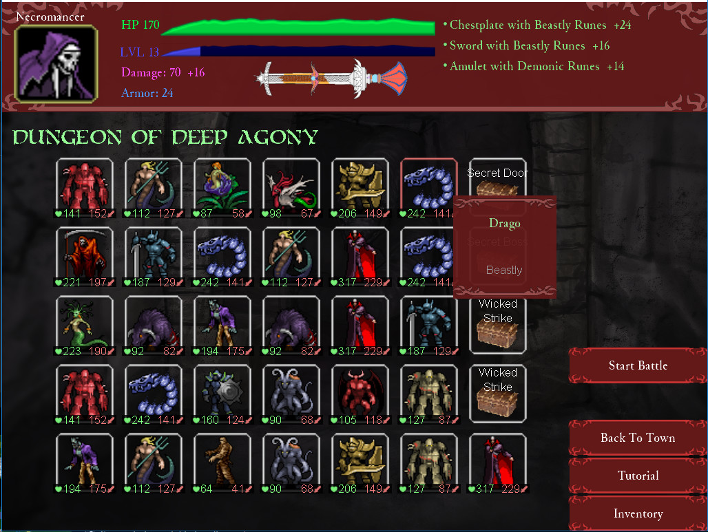 Sort Battle: Dungeon screenshot 2