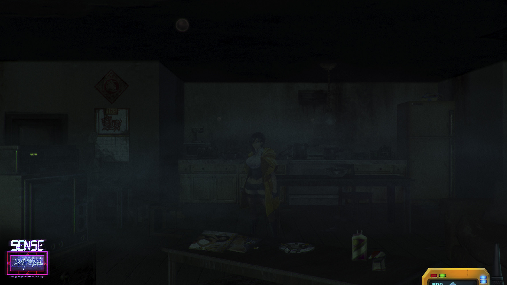 Sense - 不祥的预感: A Cyberpunk Ghost Story screenshot 4
