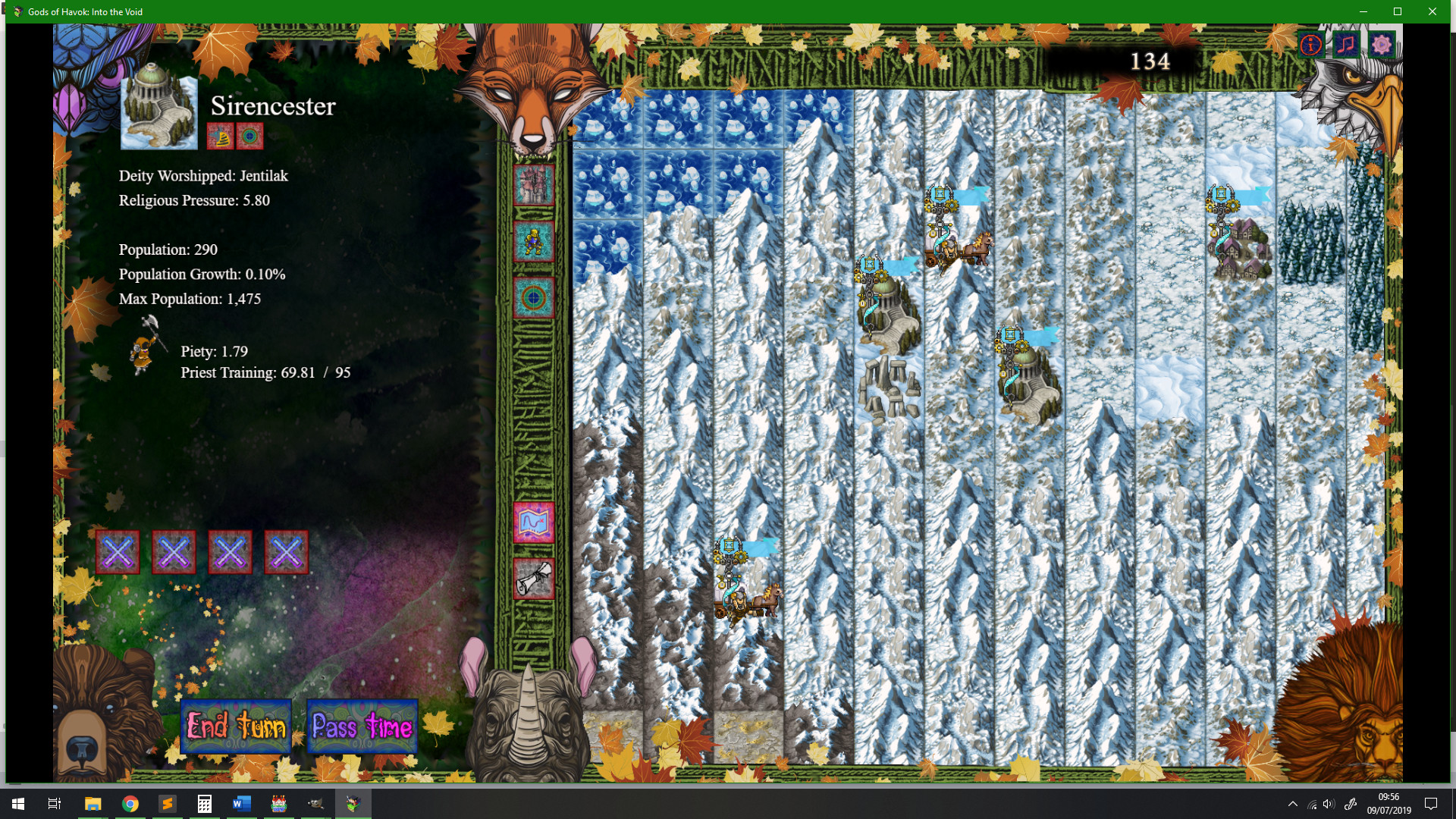 Gods of Havoc: Fall to Earth screenshot 4