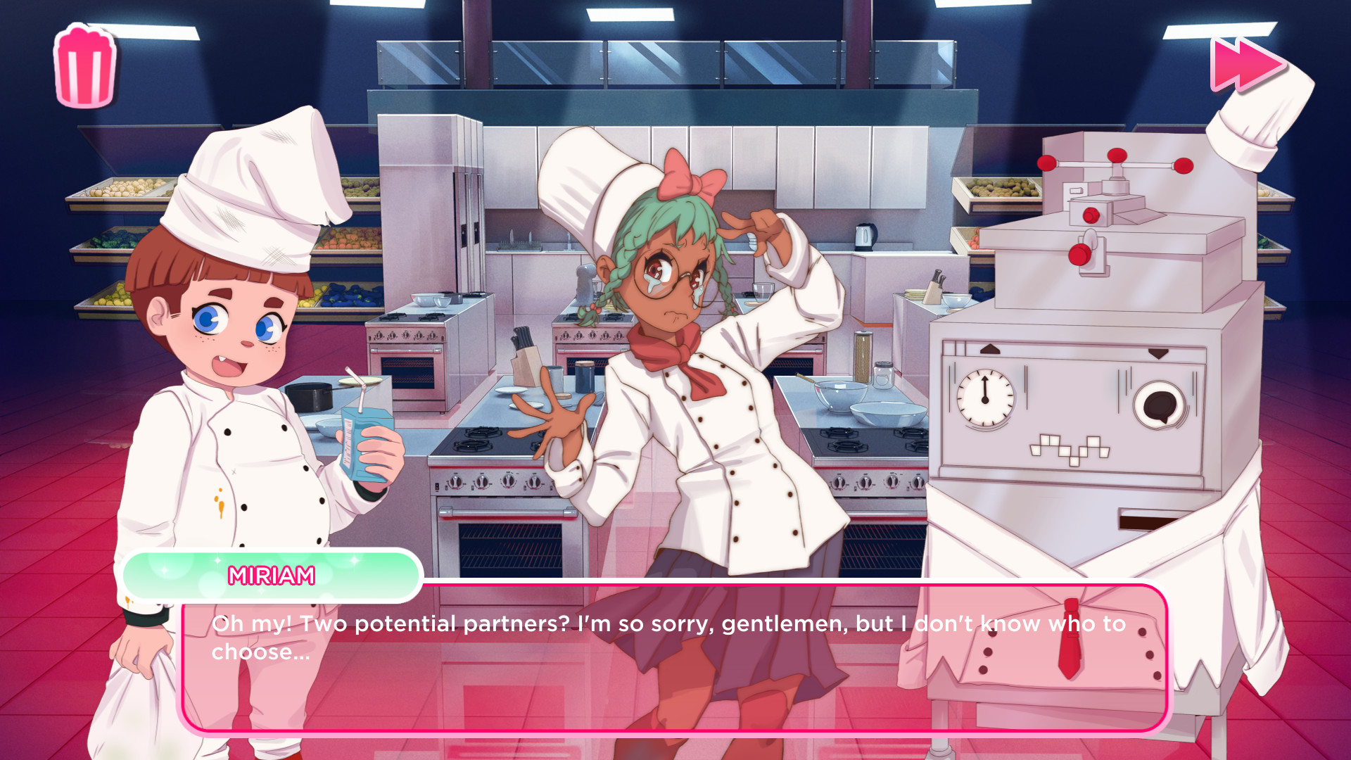 I Love You, Colonel Sanders! A Finger Lickin’ Good Dating Simulator screenshot 7