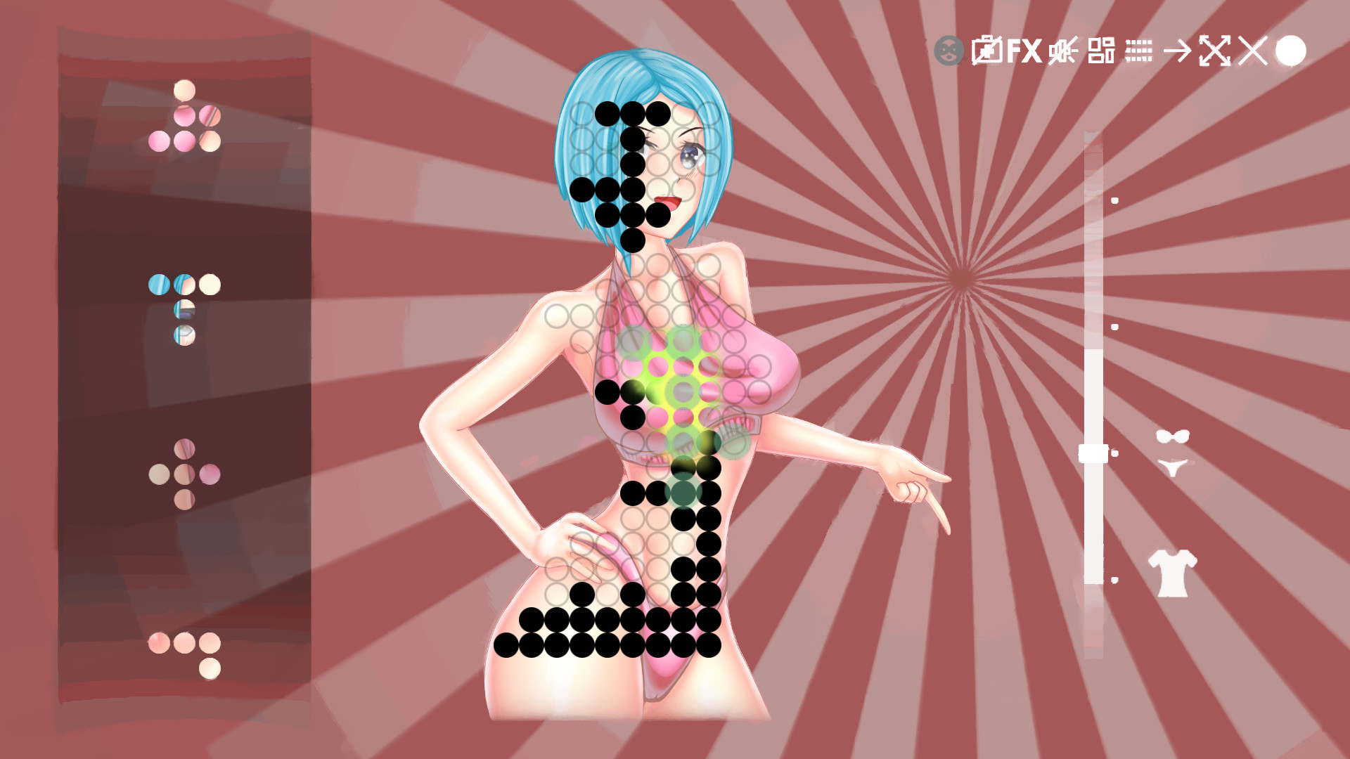 Busty Hentai Mosaic screenshot 2