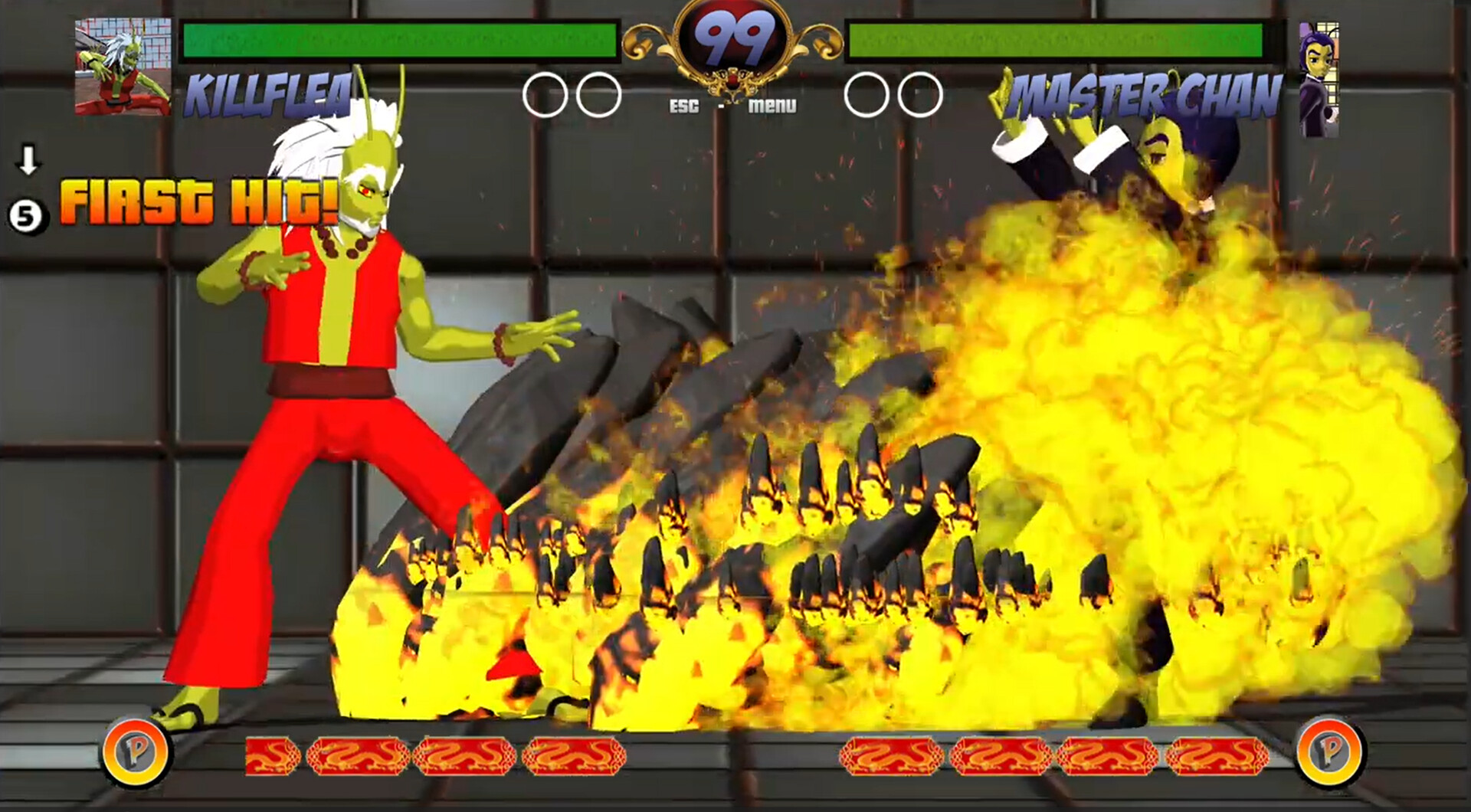 The Adventures of Bruce Flea screenshot 2
