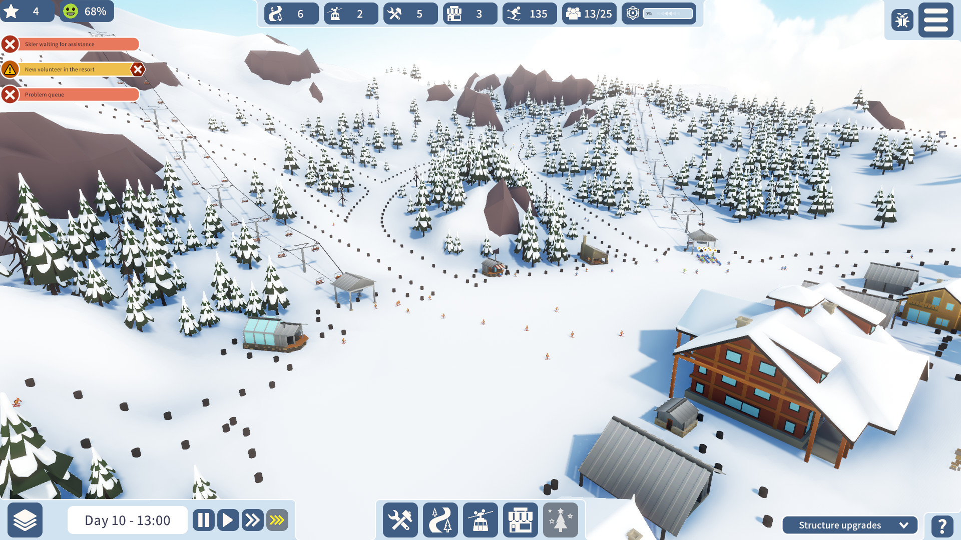 Snowtopia: Ski Resort Builder screenshot 2