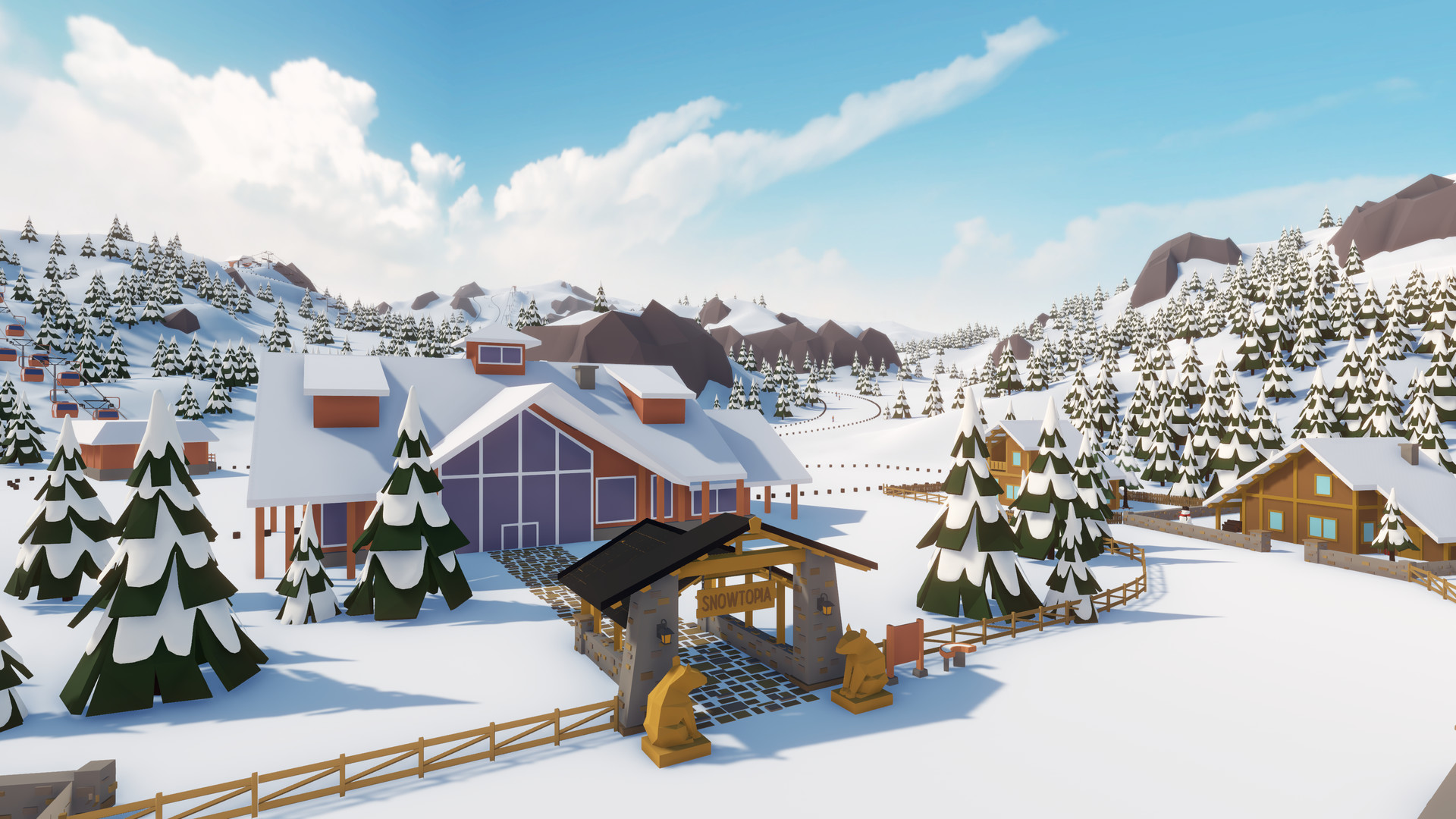 Snowtopia: Ski Resort Builder screenshot 8