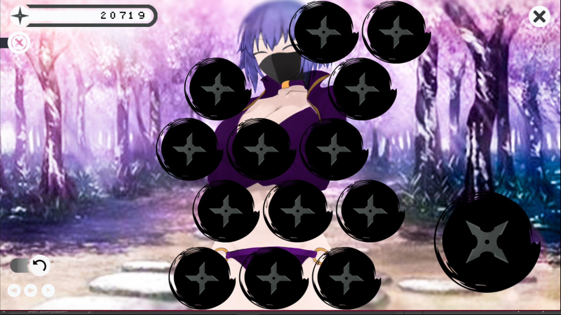 Hentai Ninja Garden screenshot 1