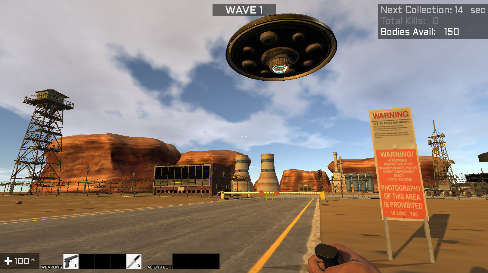 STORM AREA 51: CUTE ALIEN GIRL EDITION screenshot 2