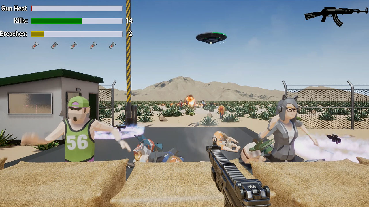 Raid on Area 51 screenshot 2