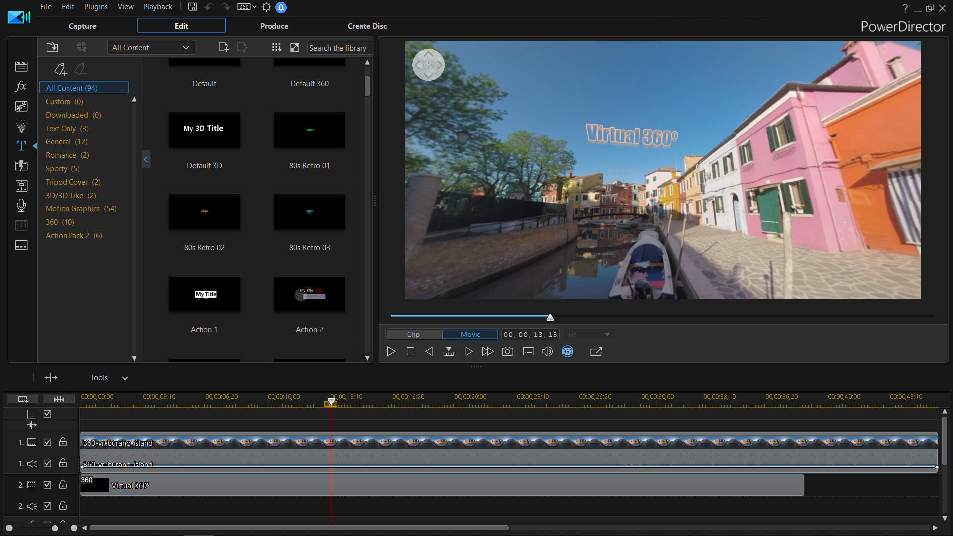 CyberLink PowerDirector 18 Ultimate - Video editing, Video editor, making videos screenshot 7