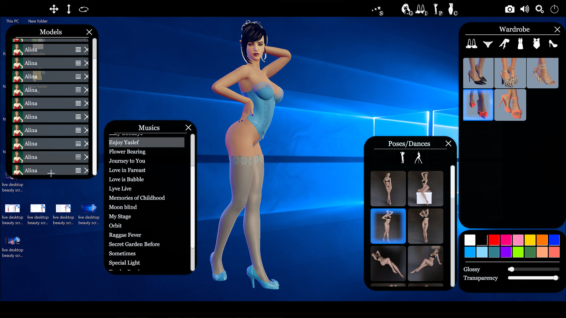 live Desktop Beauty screenshot 10