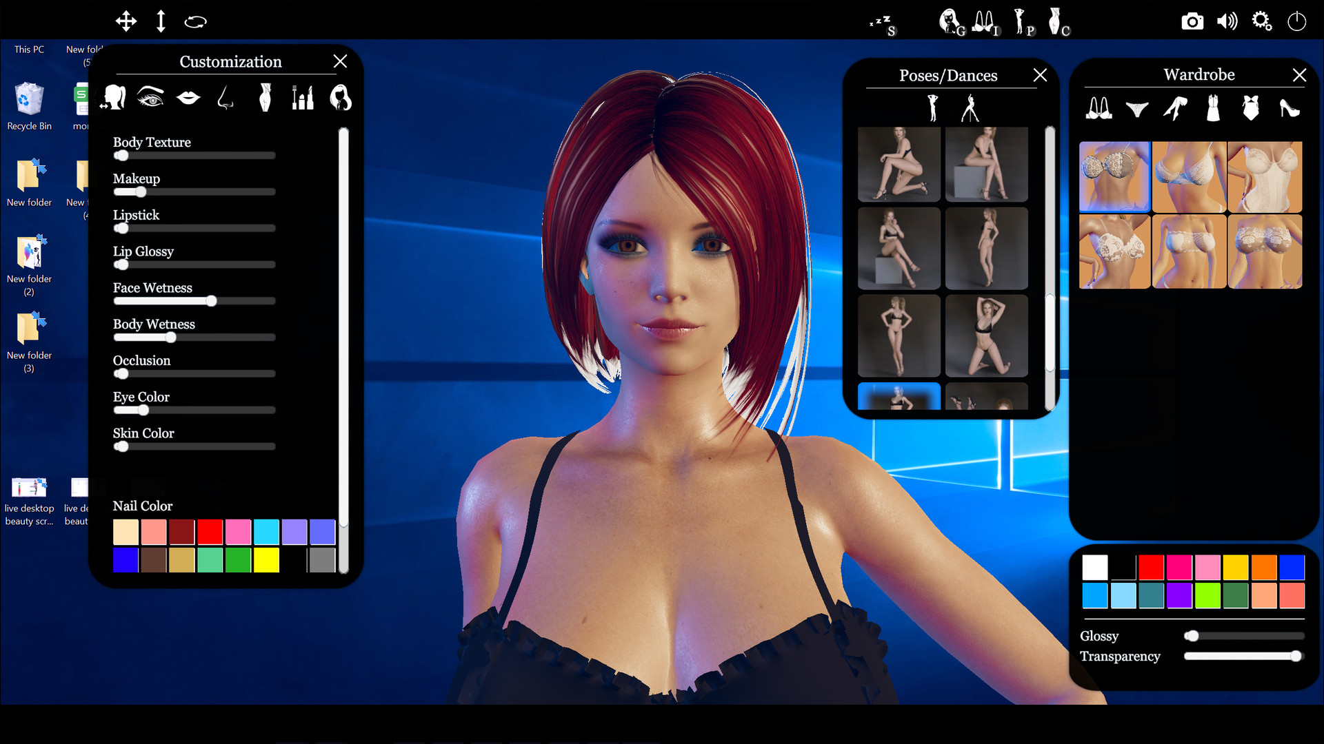 live Desktop Beauty screenshot 1
