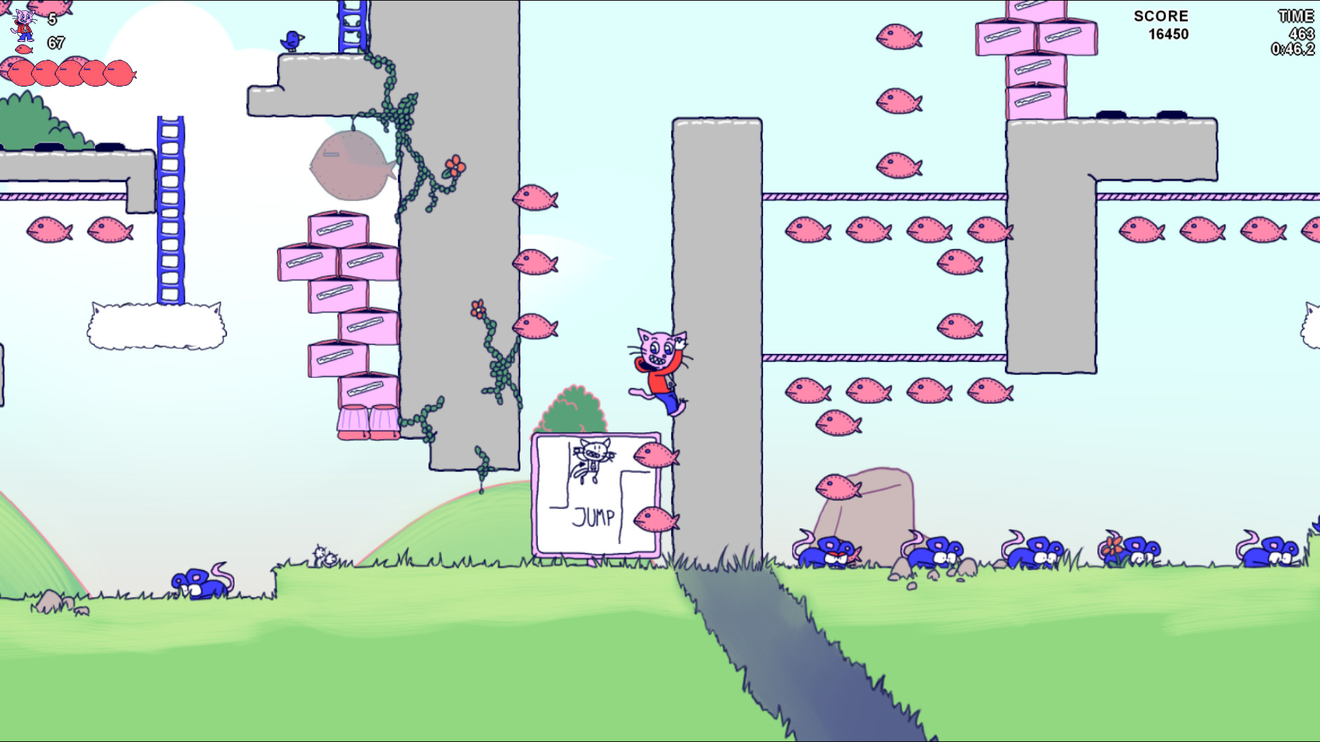 Sticky Paws screenshot 1