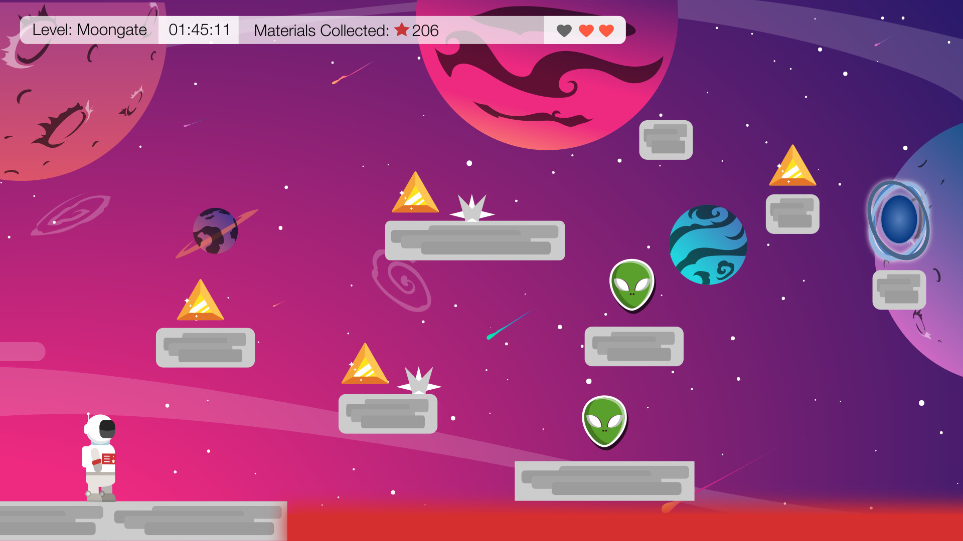 Astroplatformer screenshot 4