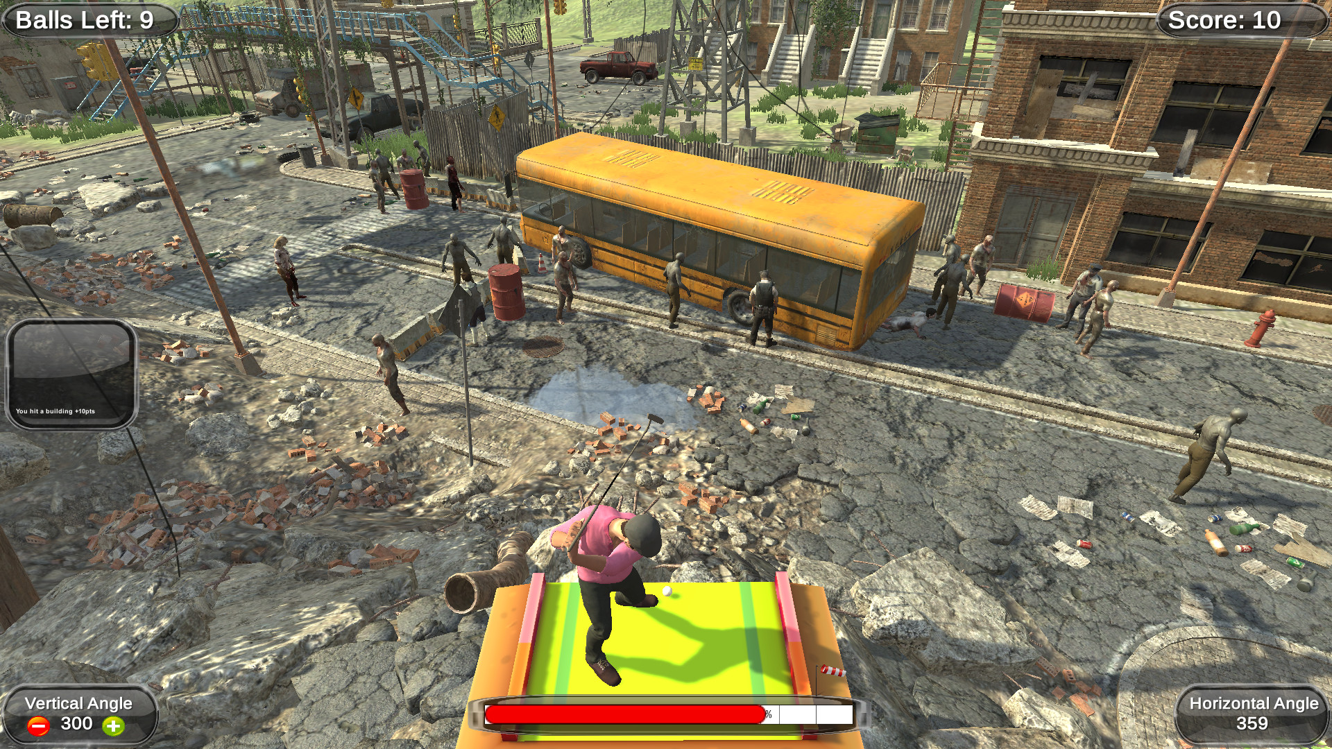 Zombie Golf screenshot 2