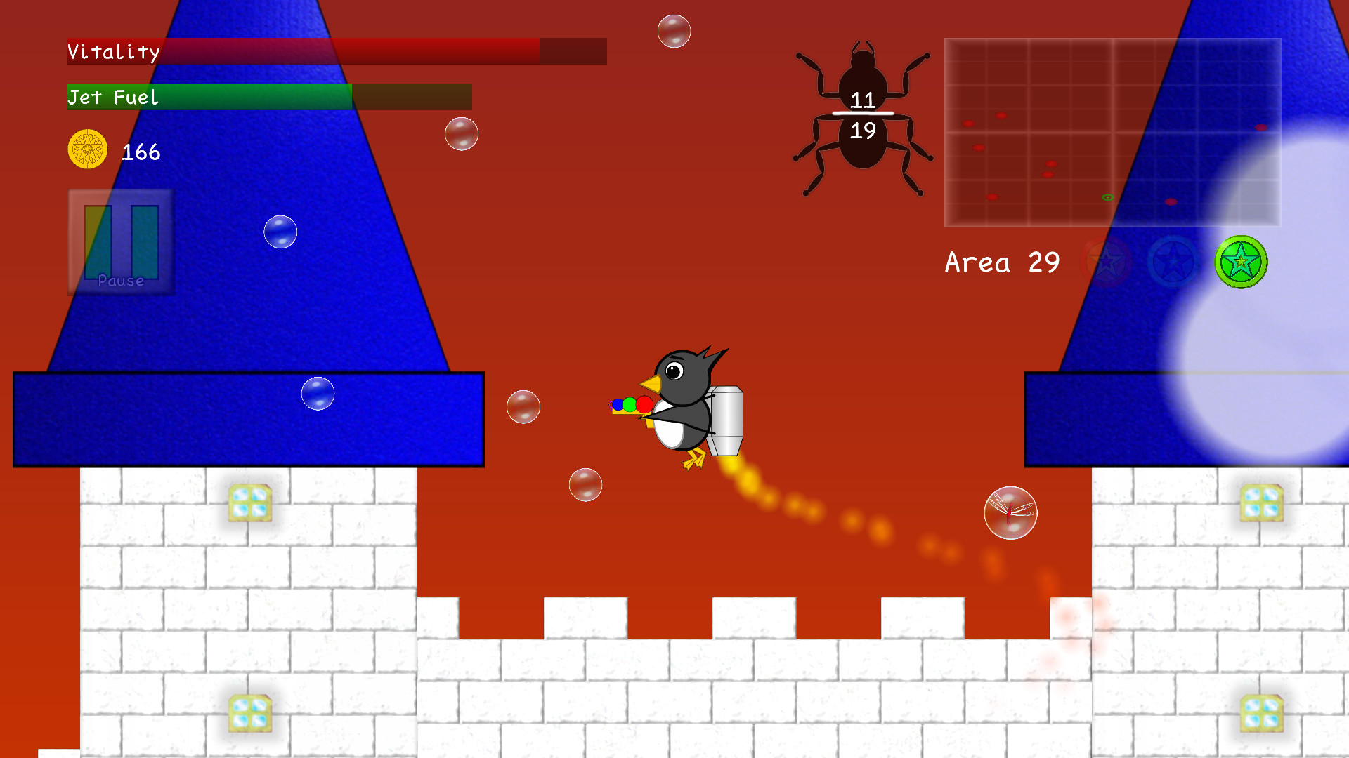 Penguins vs. Bugs screenshot 4