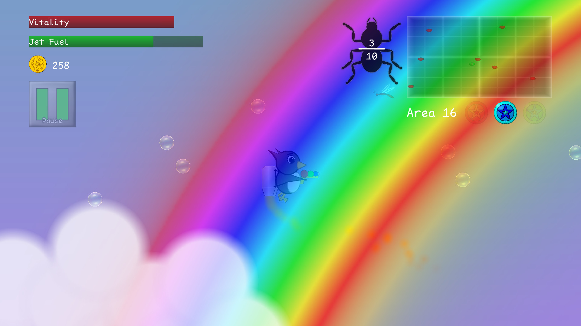 Penguins vs. Bugs screenshot 1