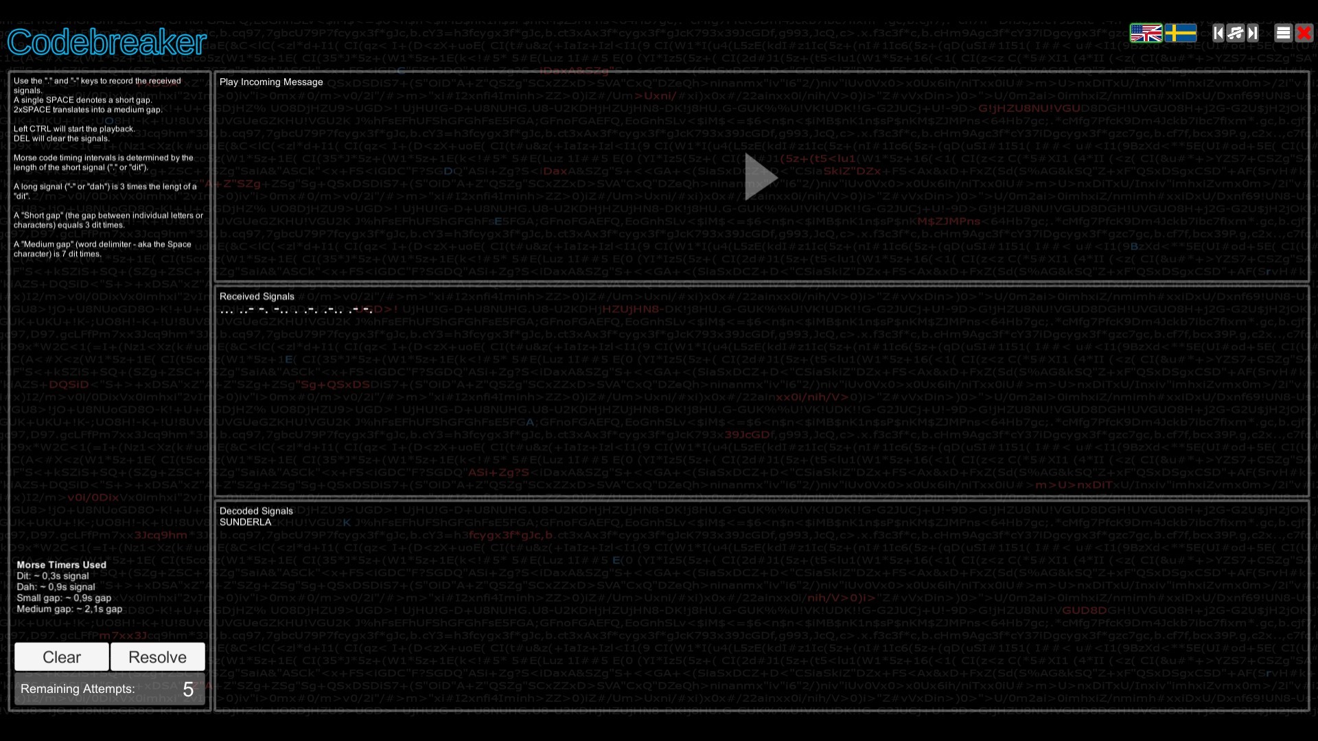 Codebreaker screenshot 12