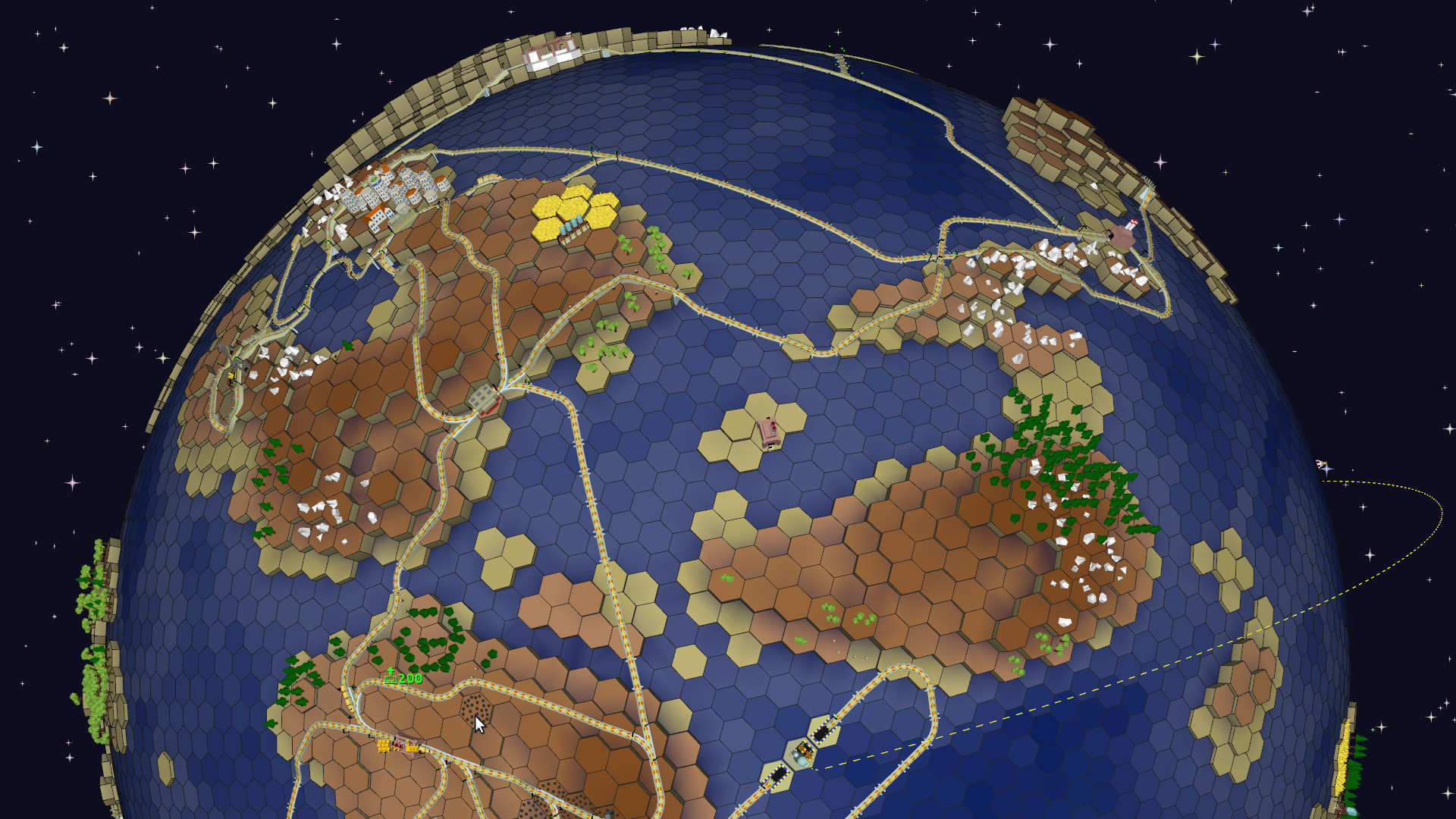 Hexa Trains screenshot 2