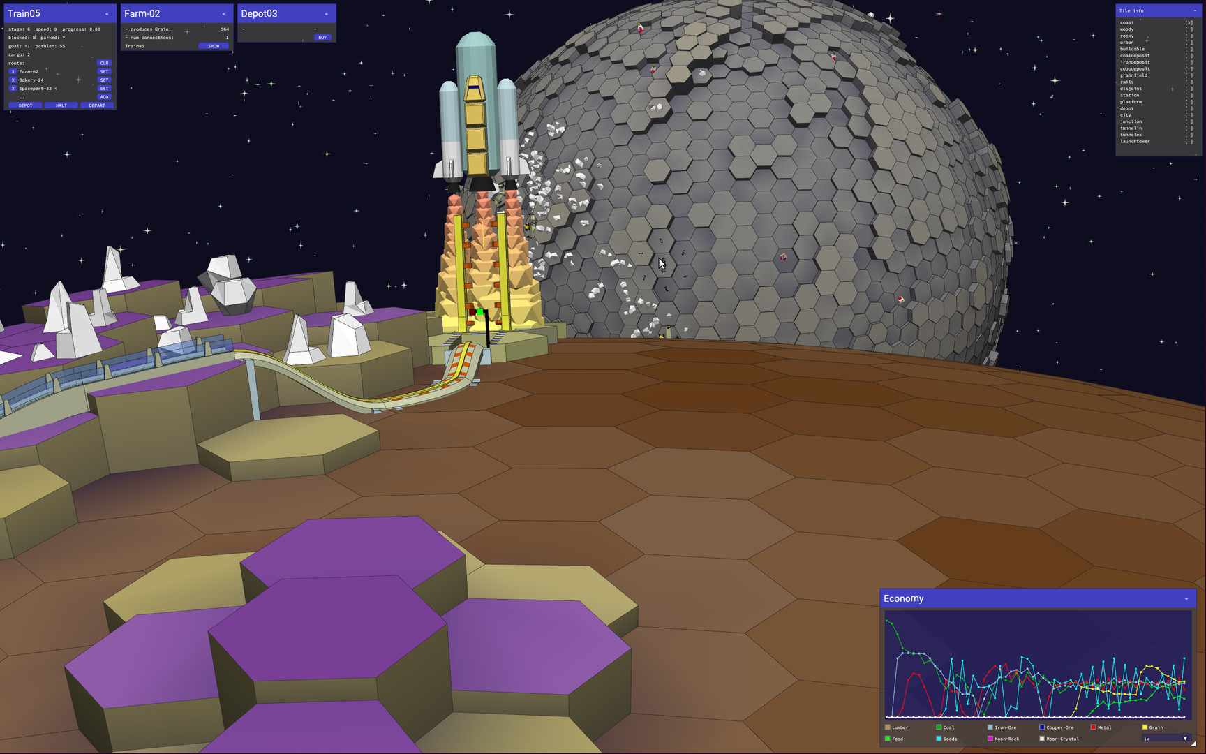 Hexa Trains screenshot 3