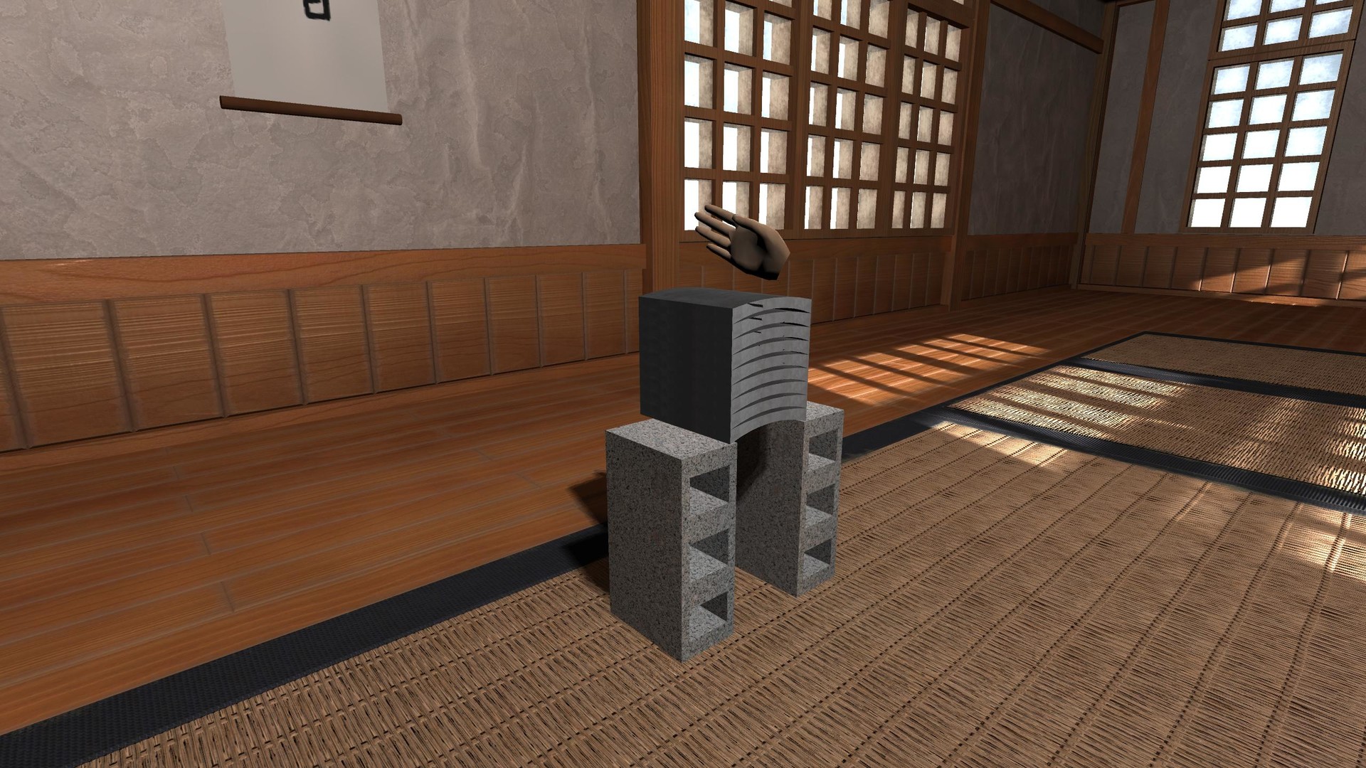 VR瓦割り / VR roof tile screenshot 3