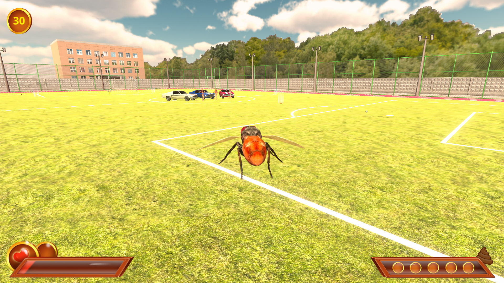 Captain fly and sexy students screenshot 7