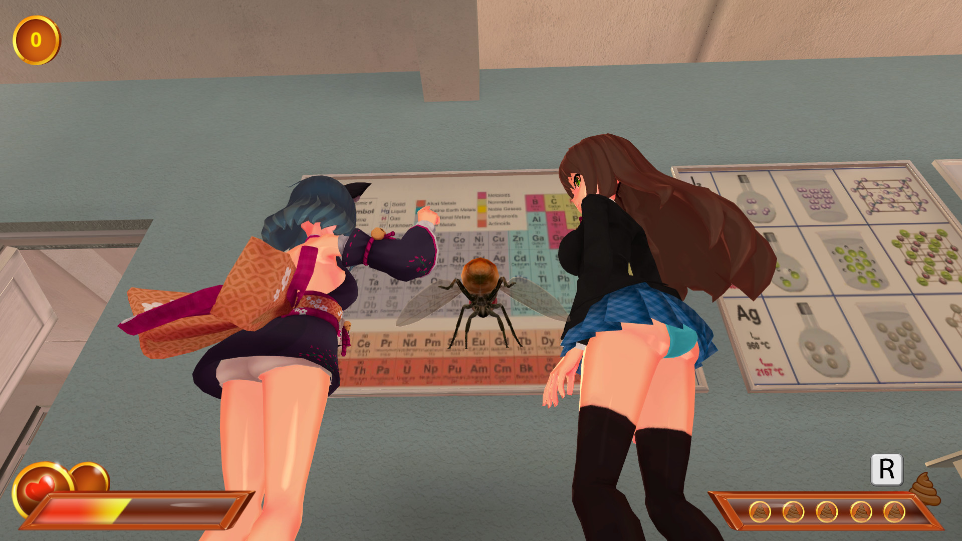Captain fly and sexy students screenshot 4