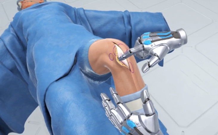 Ghost Productions: Wraith VR Total Knee Replacement Surgery Simulation screenshot 1