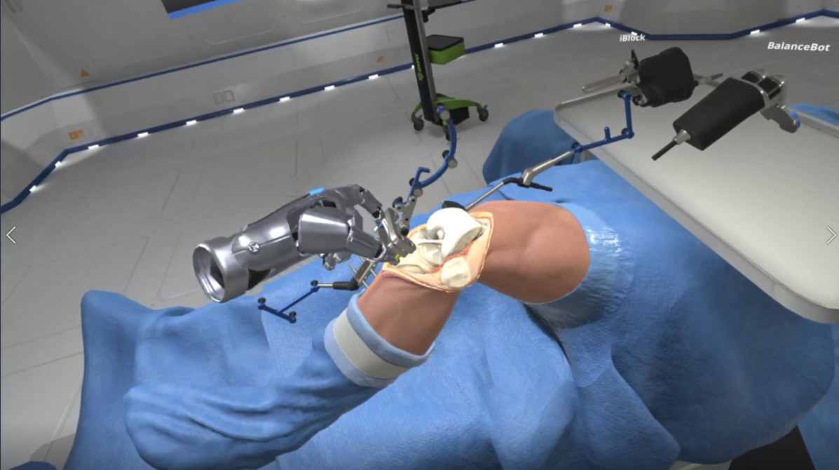 Ghost Productions: Wraith VR Total Knee Replacement Surgery Simulation screenshot 3