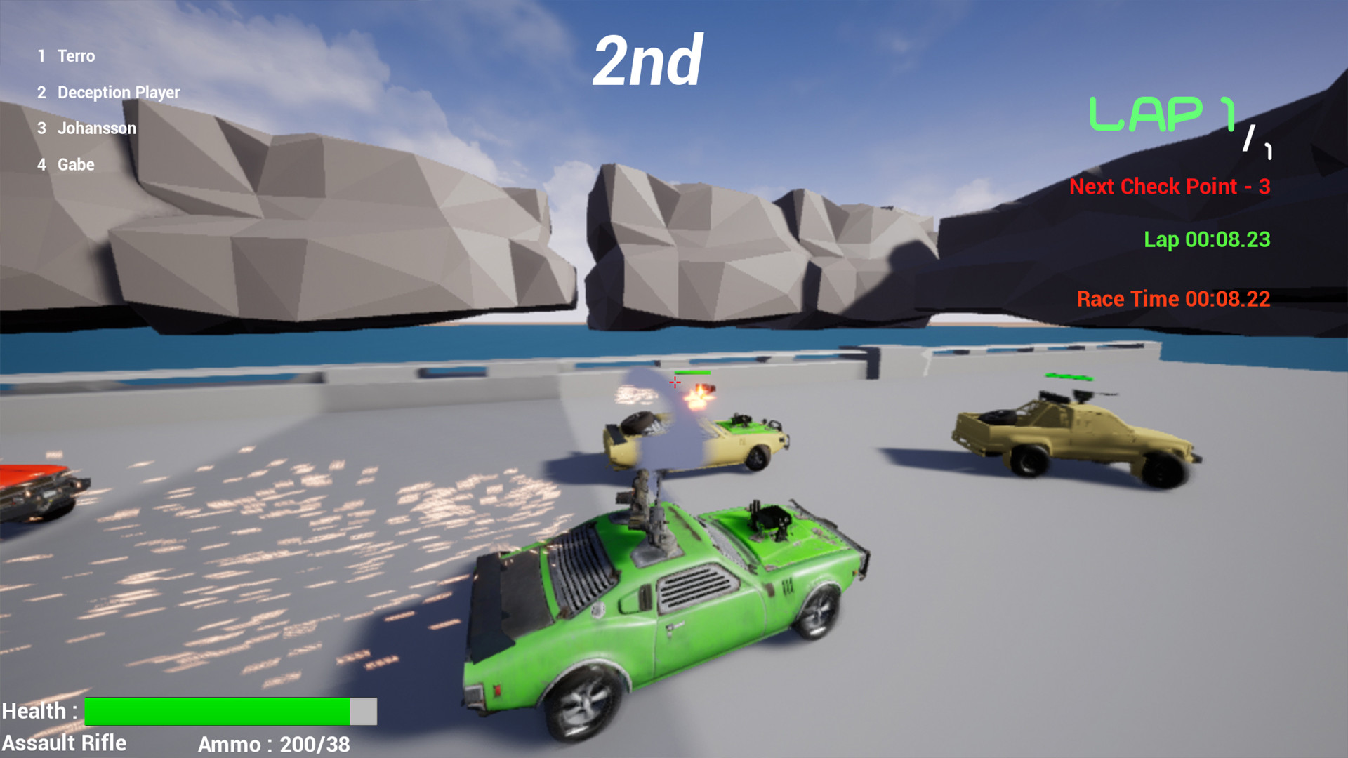 Deep Race: Battle screenshot 2