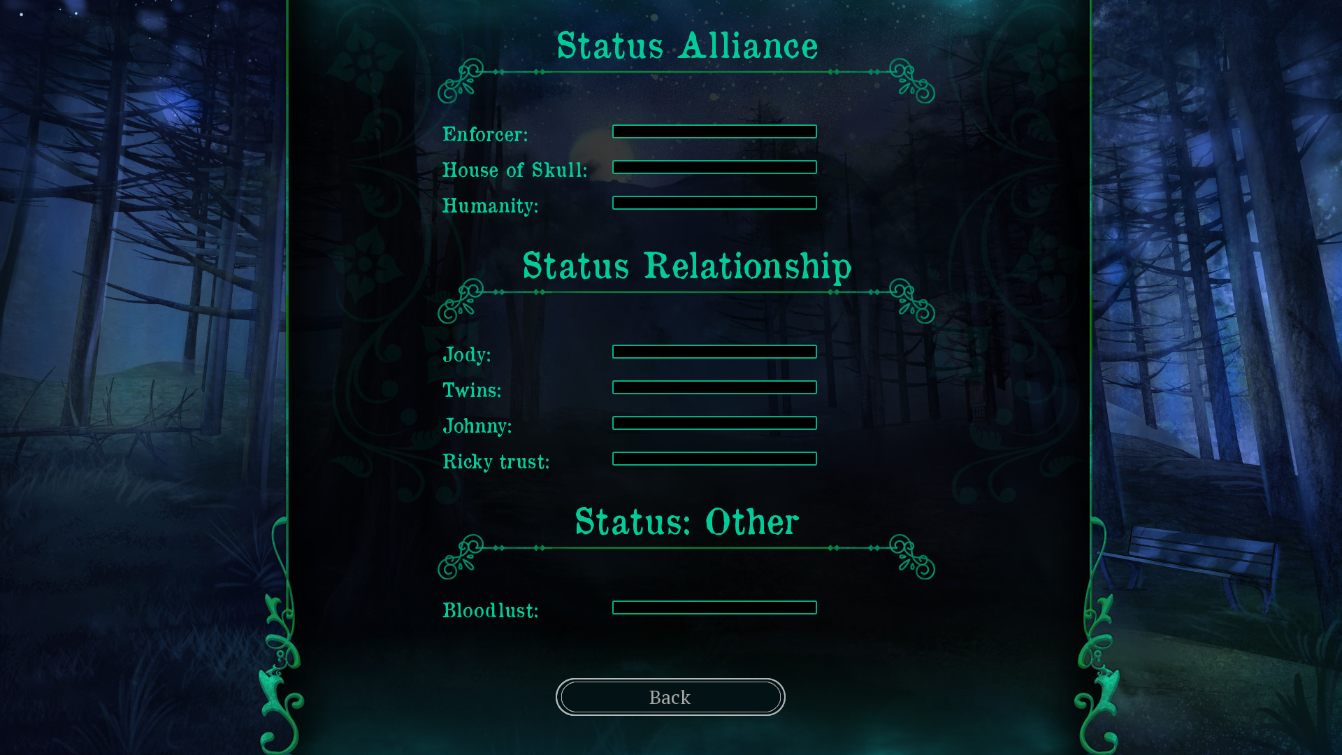 Twice Reborn: a vampire visual novel screenshot 4