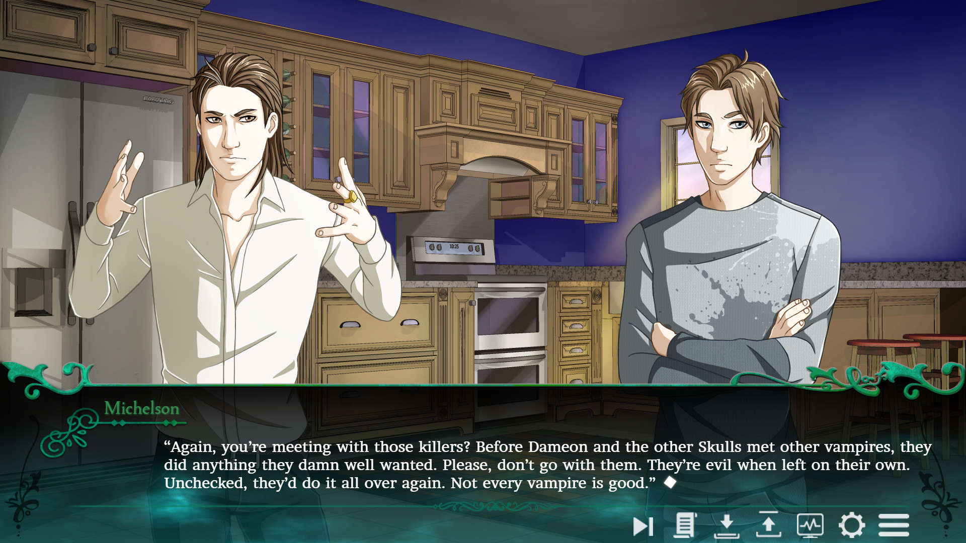 Twice Reborn: a vampire visual novel screenshot 10