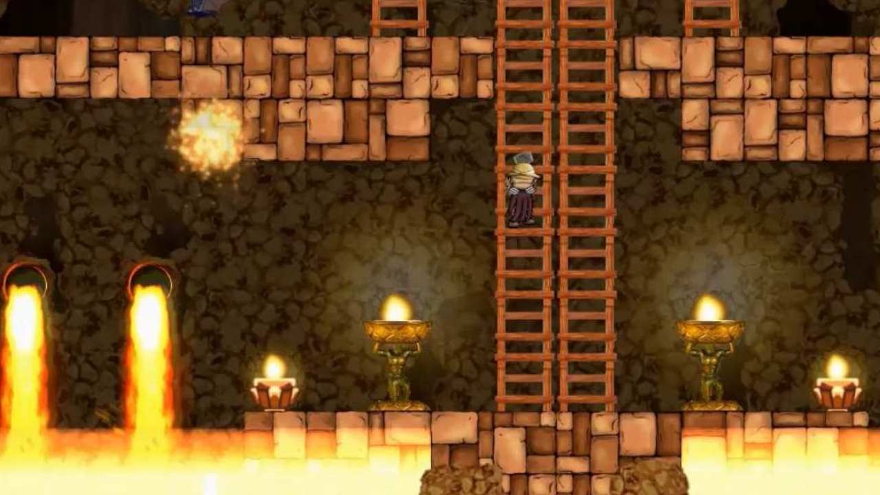 Fiery catacombs screenshot 2