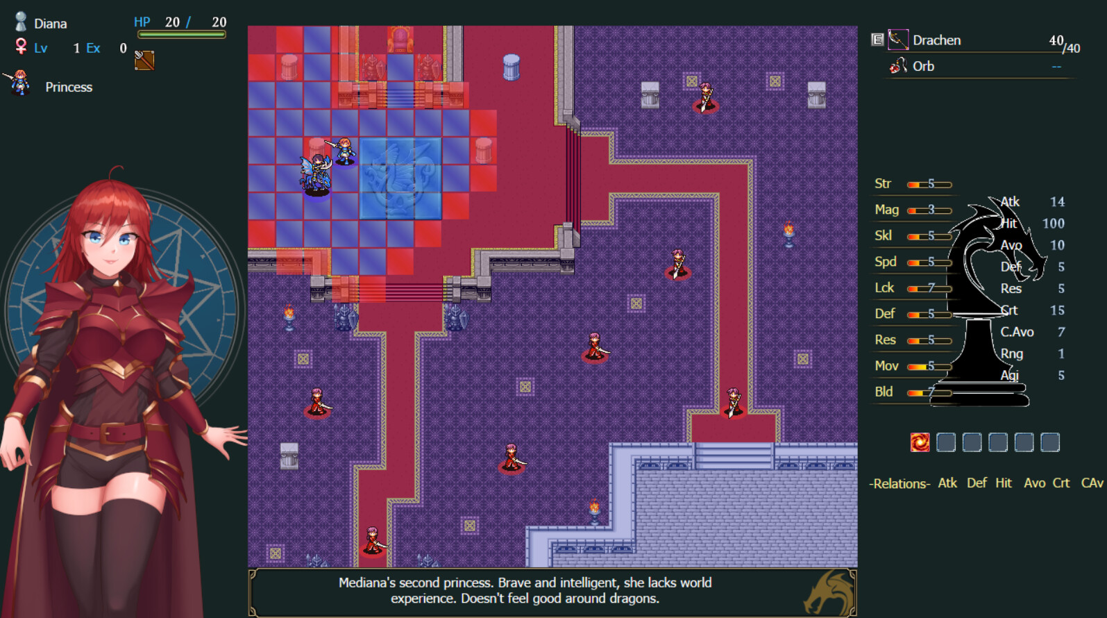 Esperia ~ Uprising of the Scarlet Witch ~ screenshot 1
