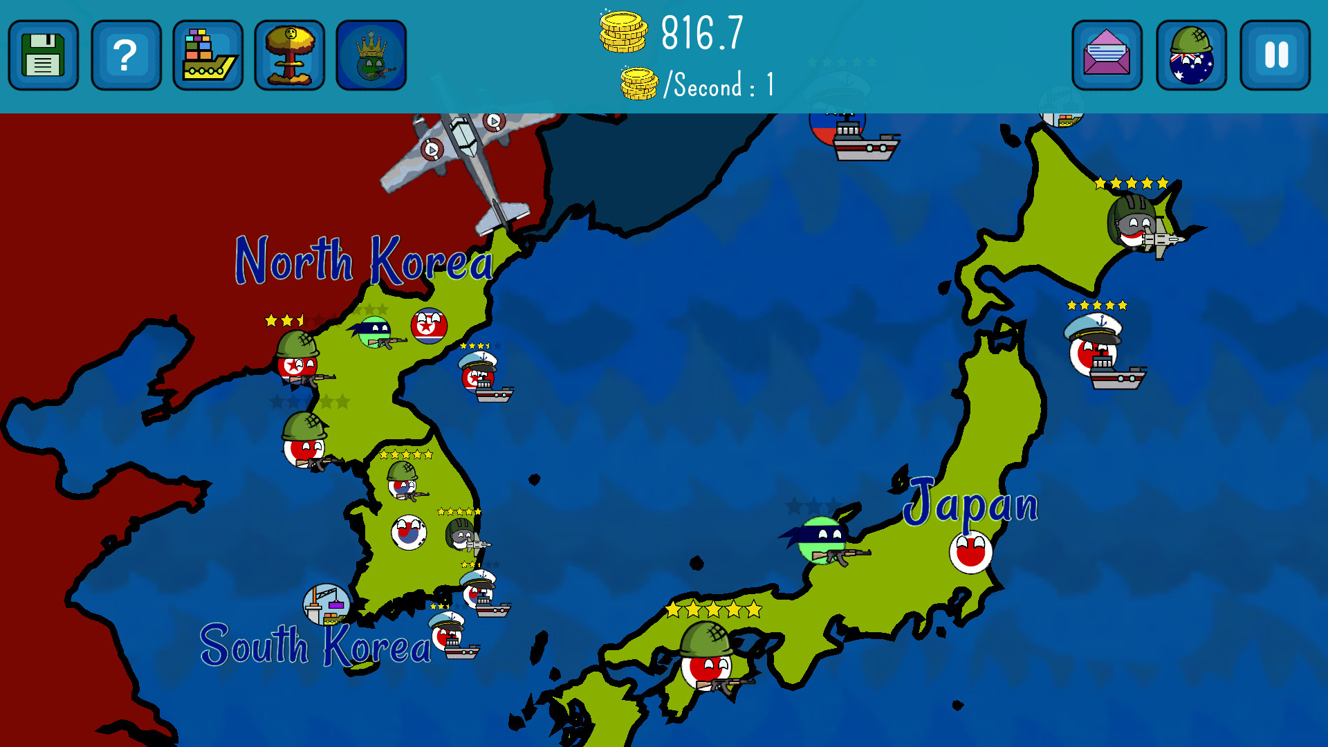 Dictators:No Peace Countryballs screenshot 4