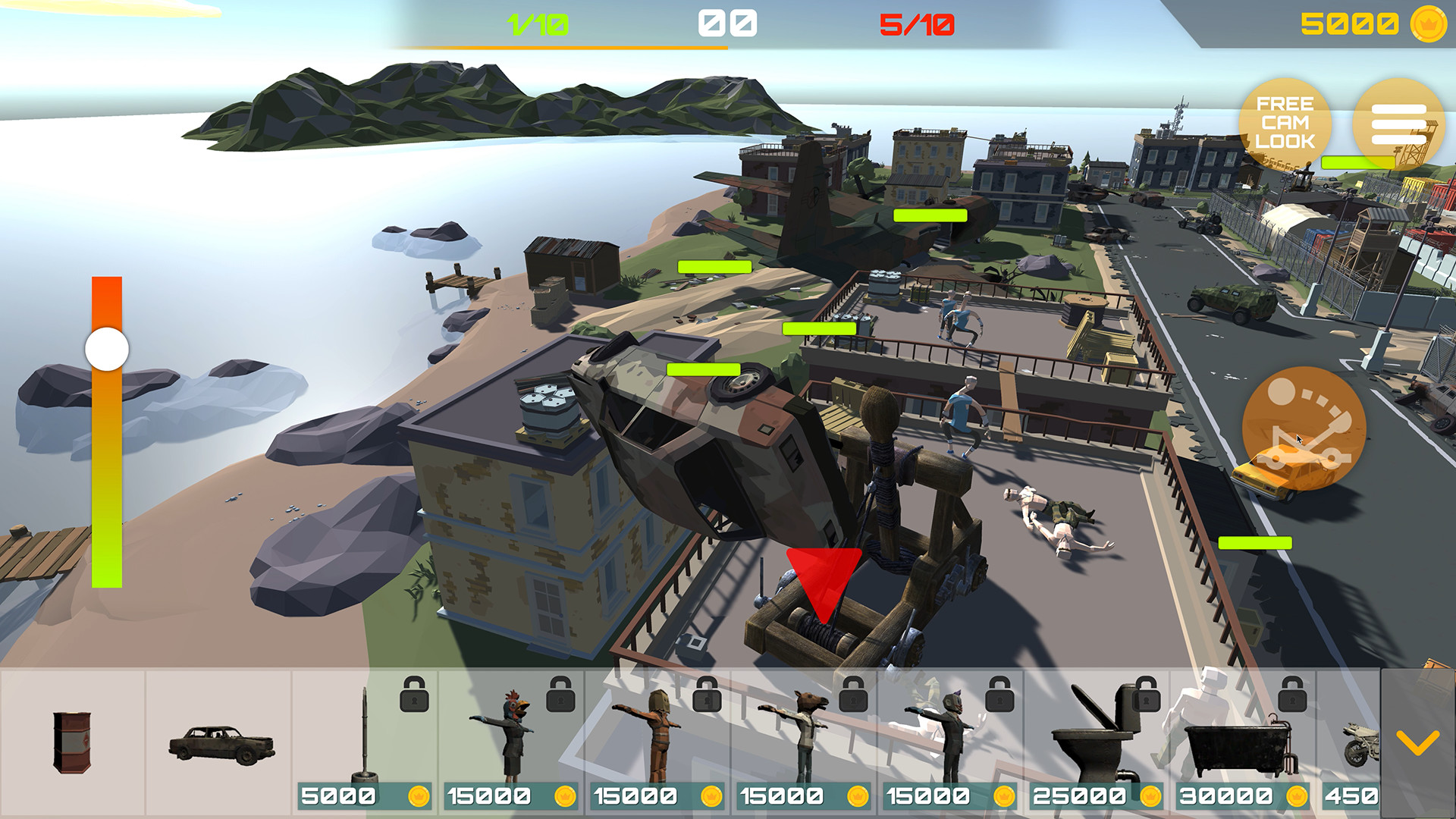 CATAPULT BATTLE SIMULATOR! screenshot 16