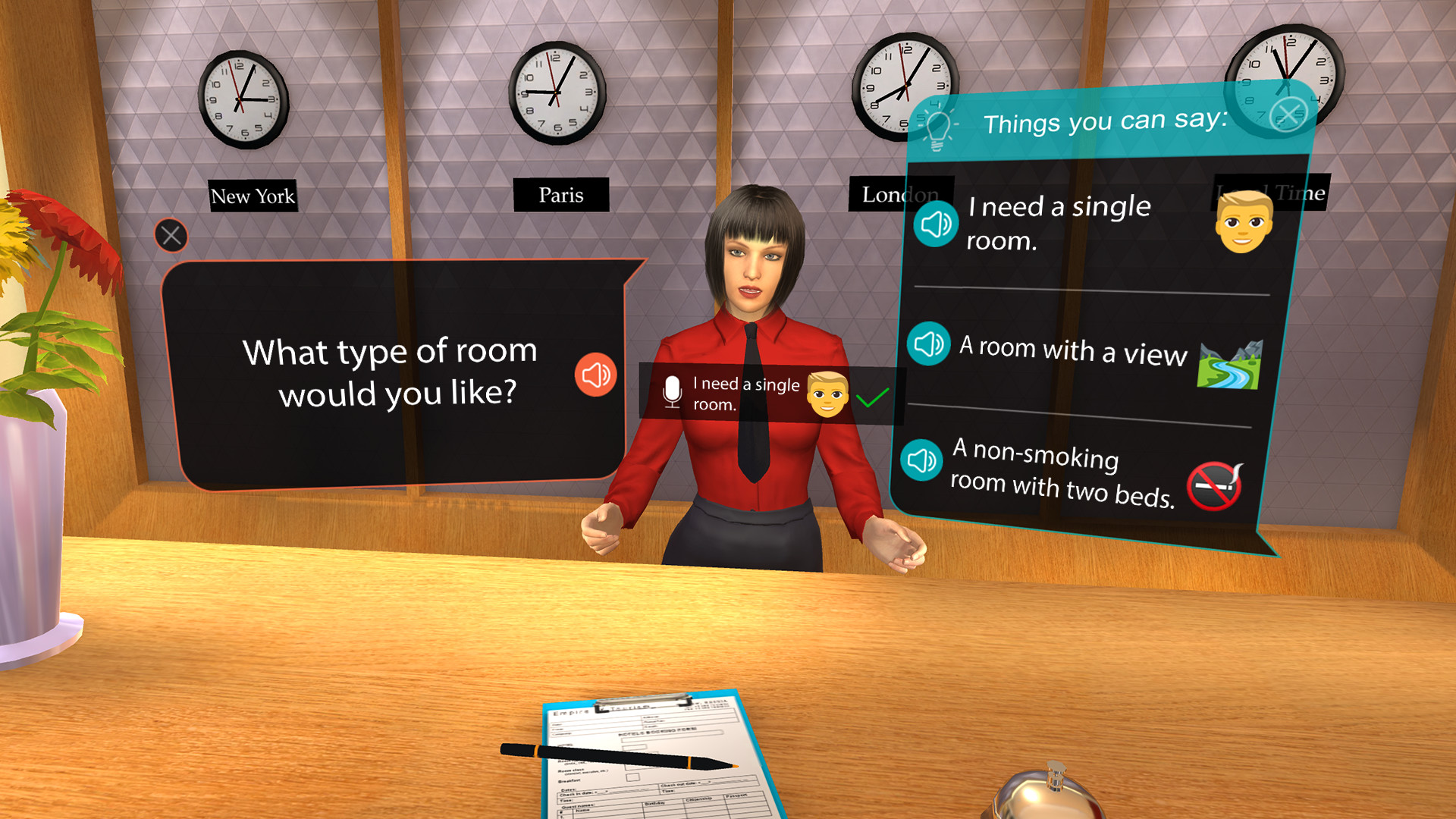 Mondly: Learn Languages in VR screenshot 3