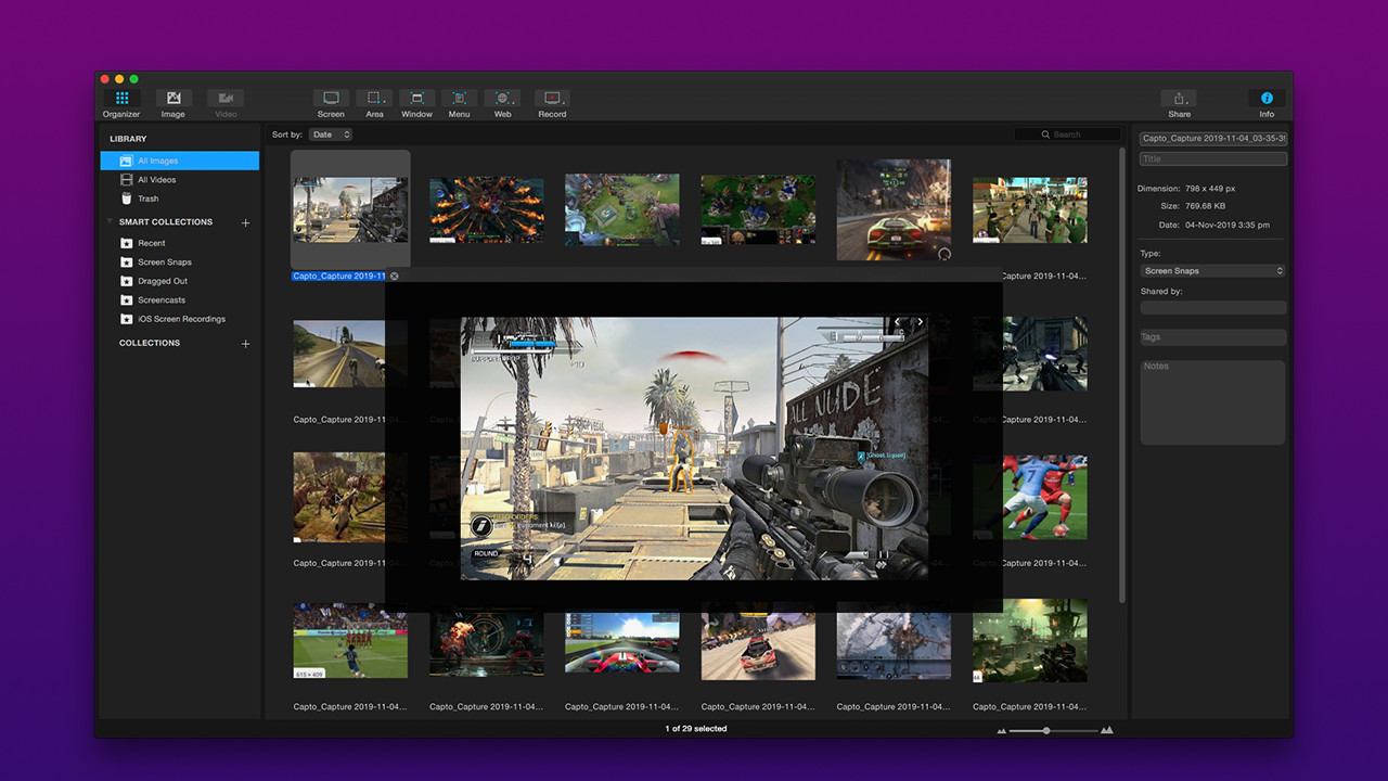 Capto: Screen Capture, Screen Recorder, and Editor screenshot 1