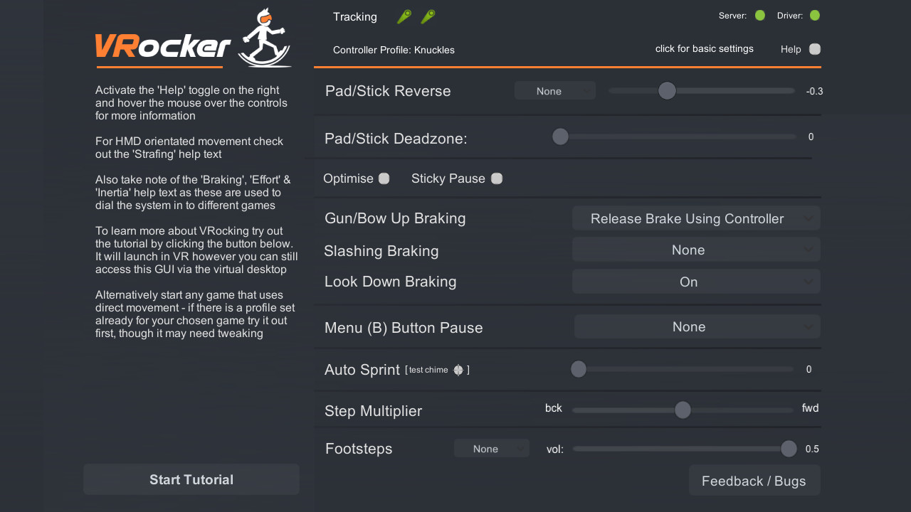 VRocker screenshot 2