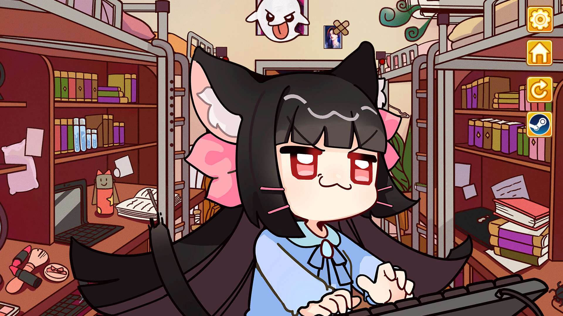 卖萌恶霸喵霸霸 Cute Bully Nyanbaba screenshot 4