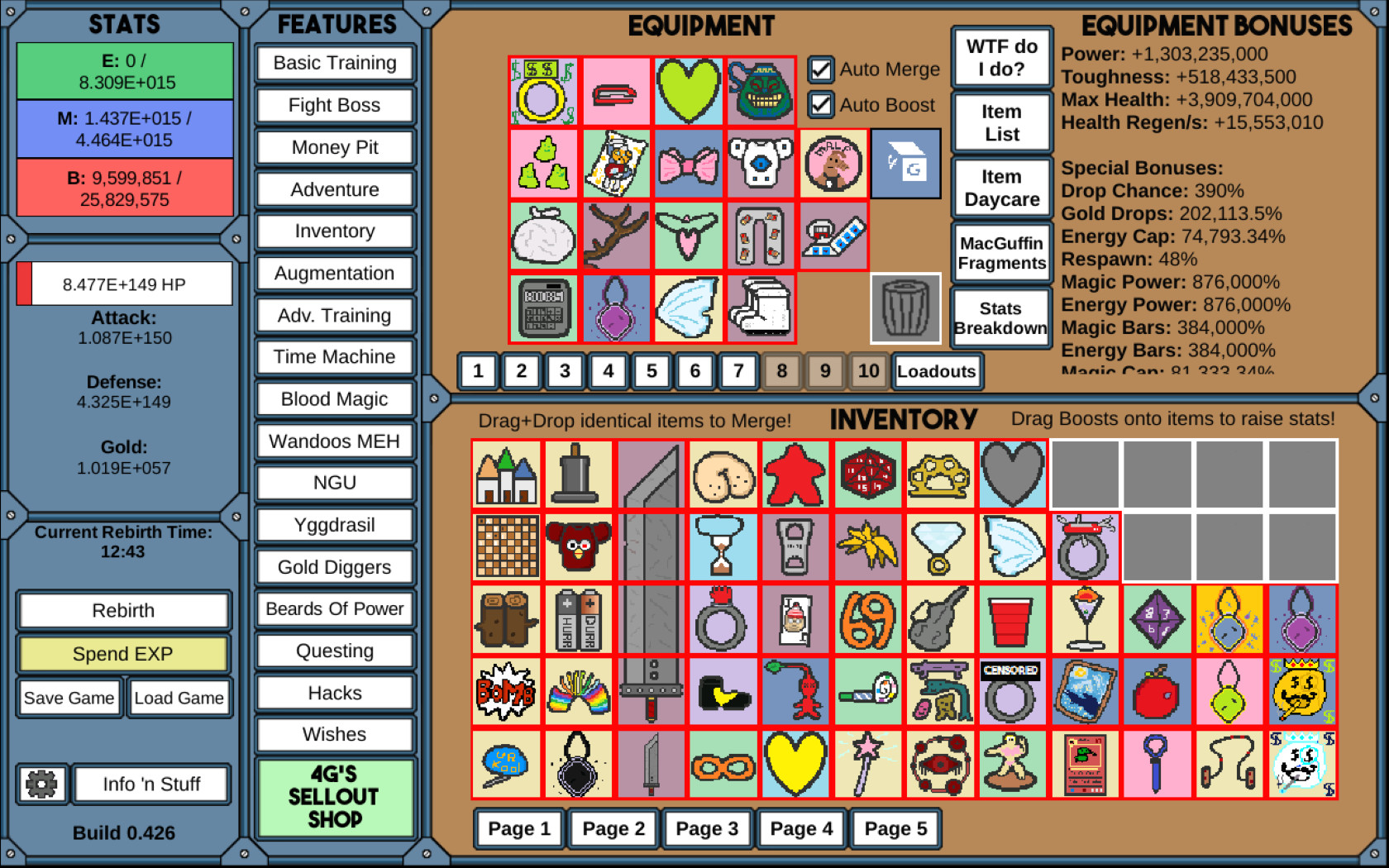 NGU IDLE screenshot 2
