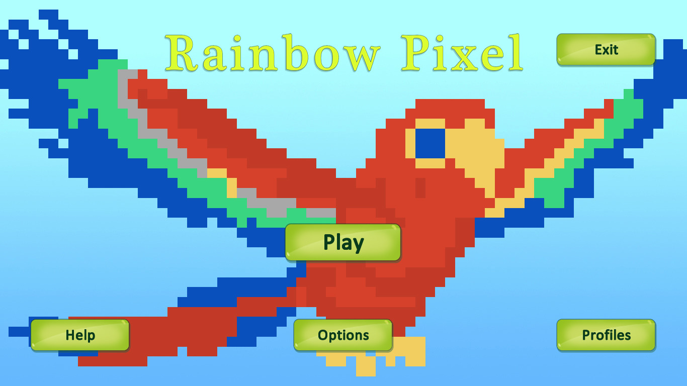 Rainbow Pixel - Color by Number screenshot 1
