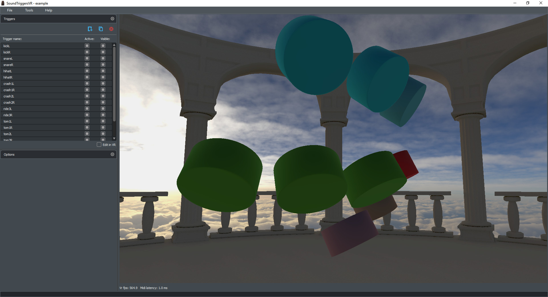 SoundTriggersVR screenshot 1