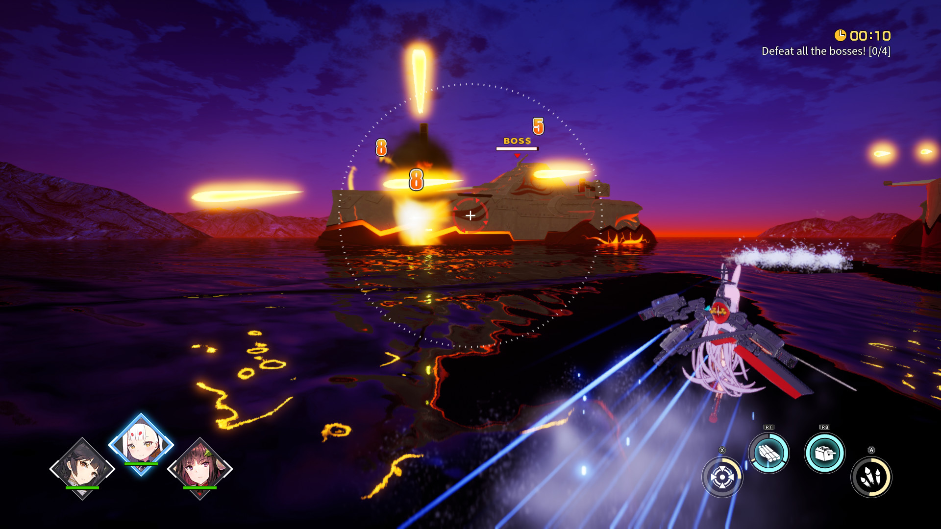 Azur Lane Crosswave screenshot 2