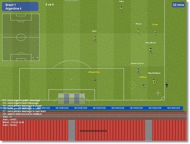 Netsoccer screenshot 2