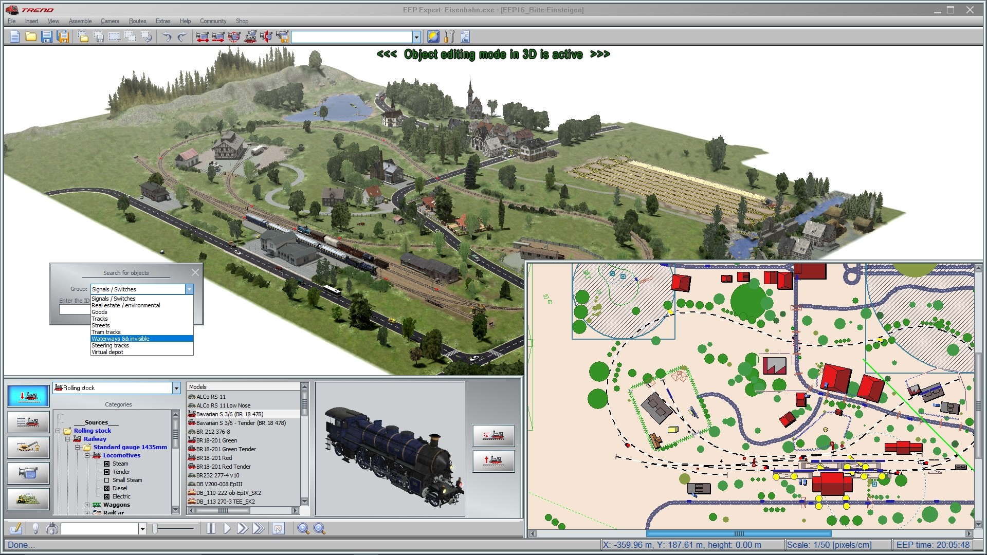 EEP 16 Expert Eisenbahn Aufbau- und Steuerungssimulation screenshot 3