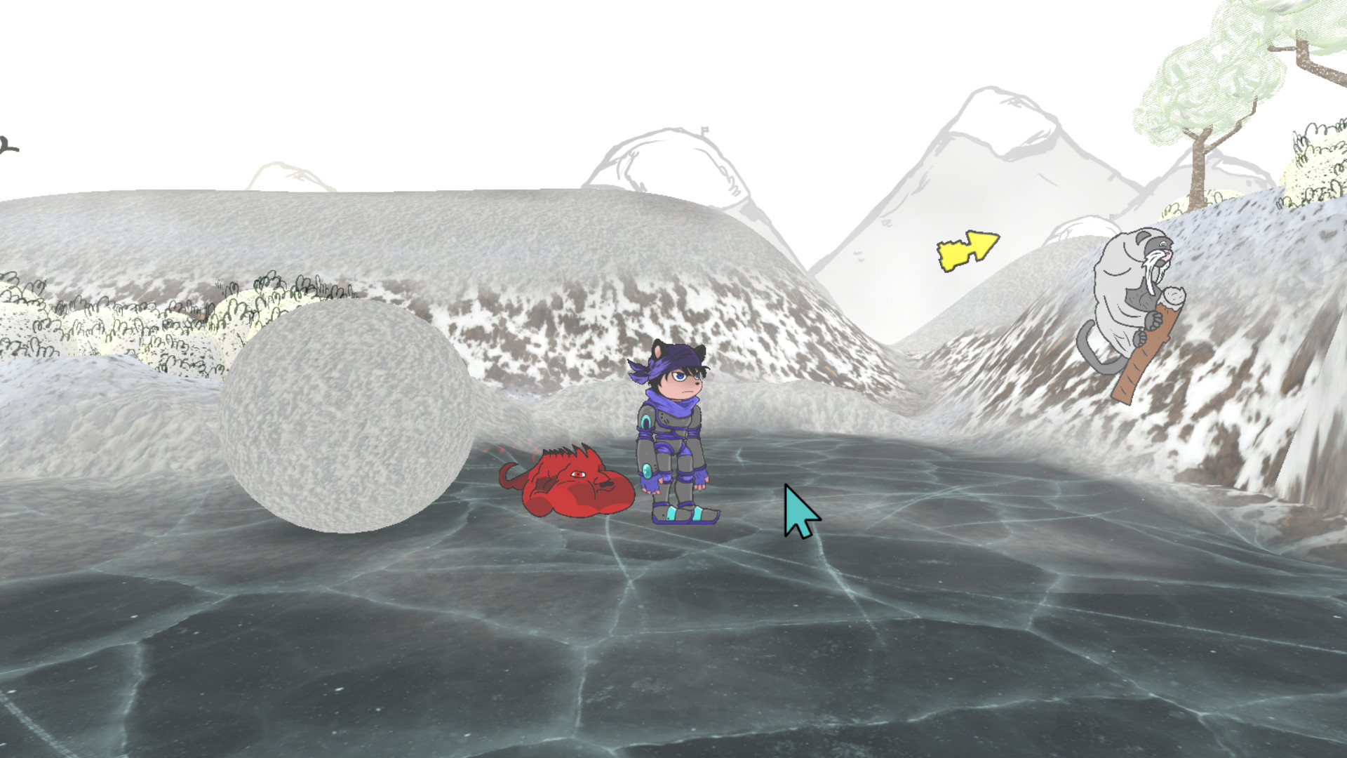 Timmy's adventures : VerbMon screenshot 1
